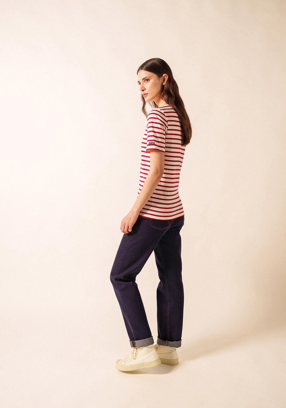 Levant Breton shirt (ECRU/PERSAN)