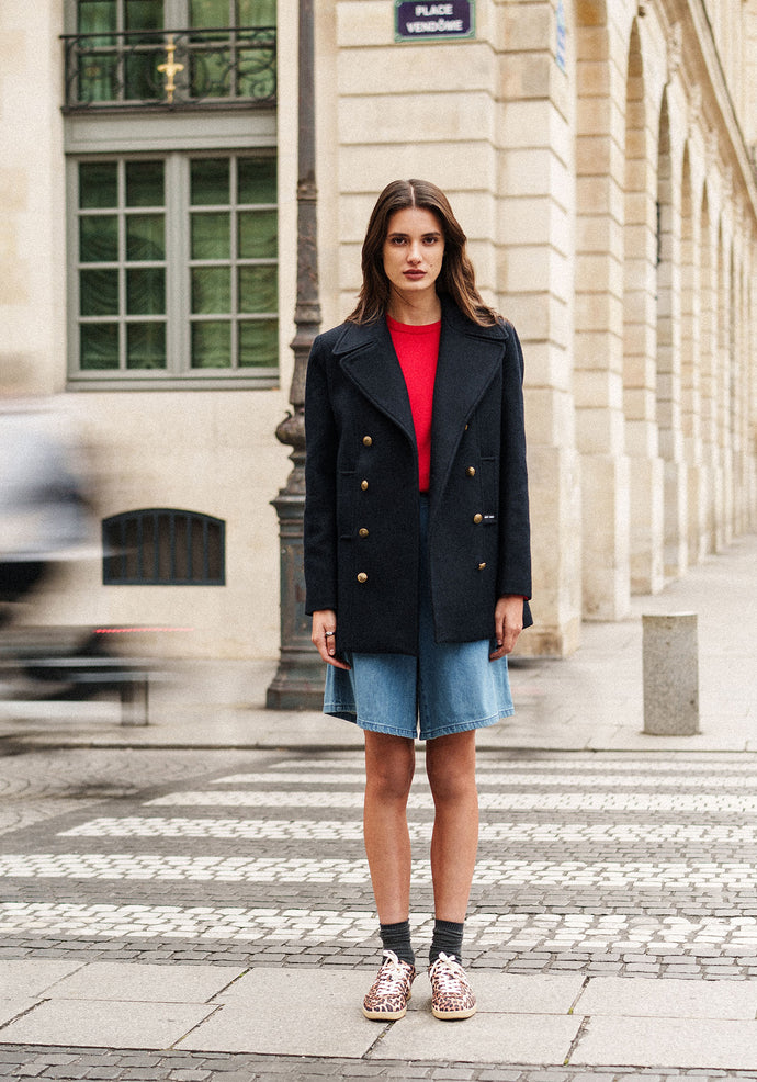 Peacoat made in France