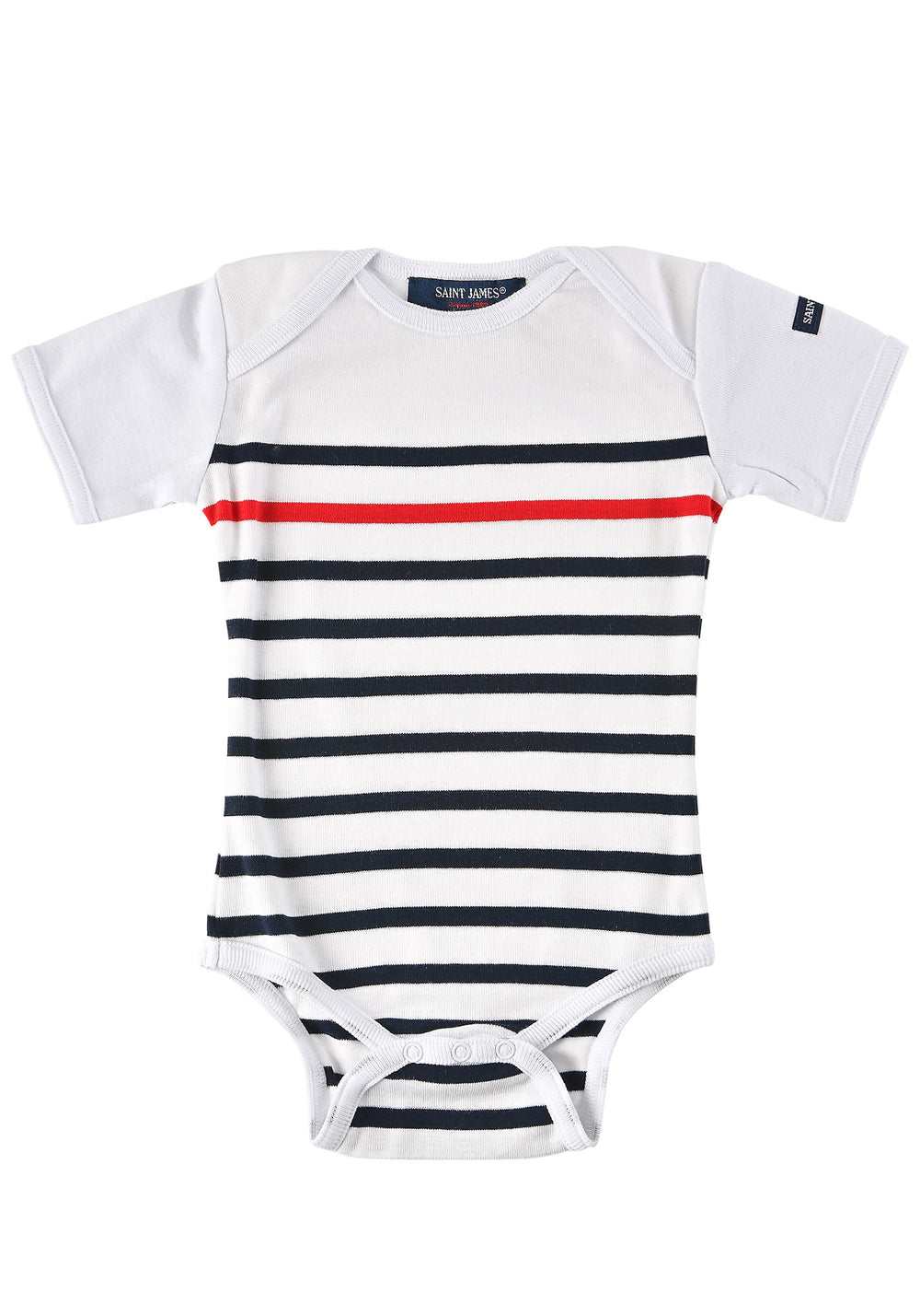 Naval bodysuit gift box (BLANC/MARINE/TULIPE)