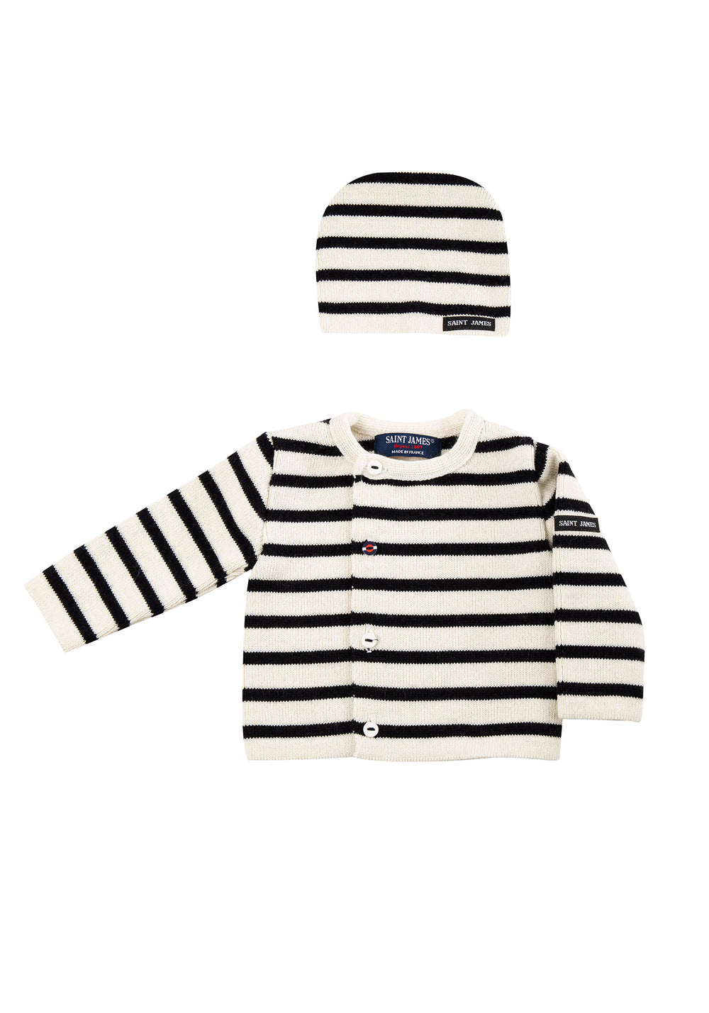 Newborn knitwear (ECUME/NAVY)