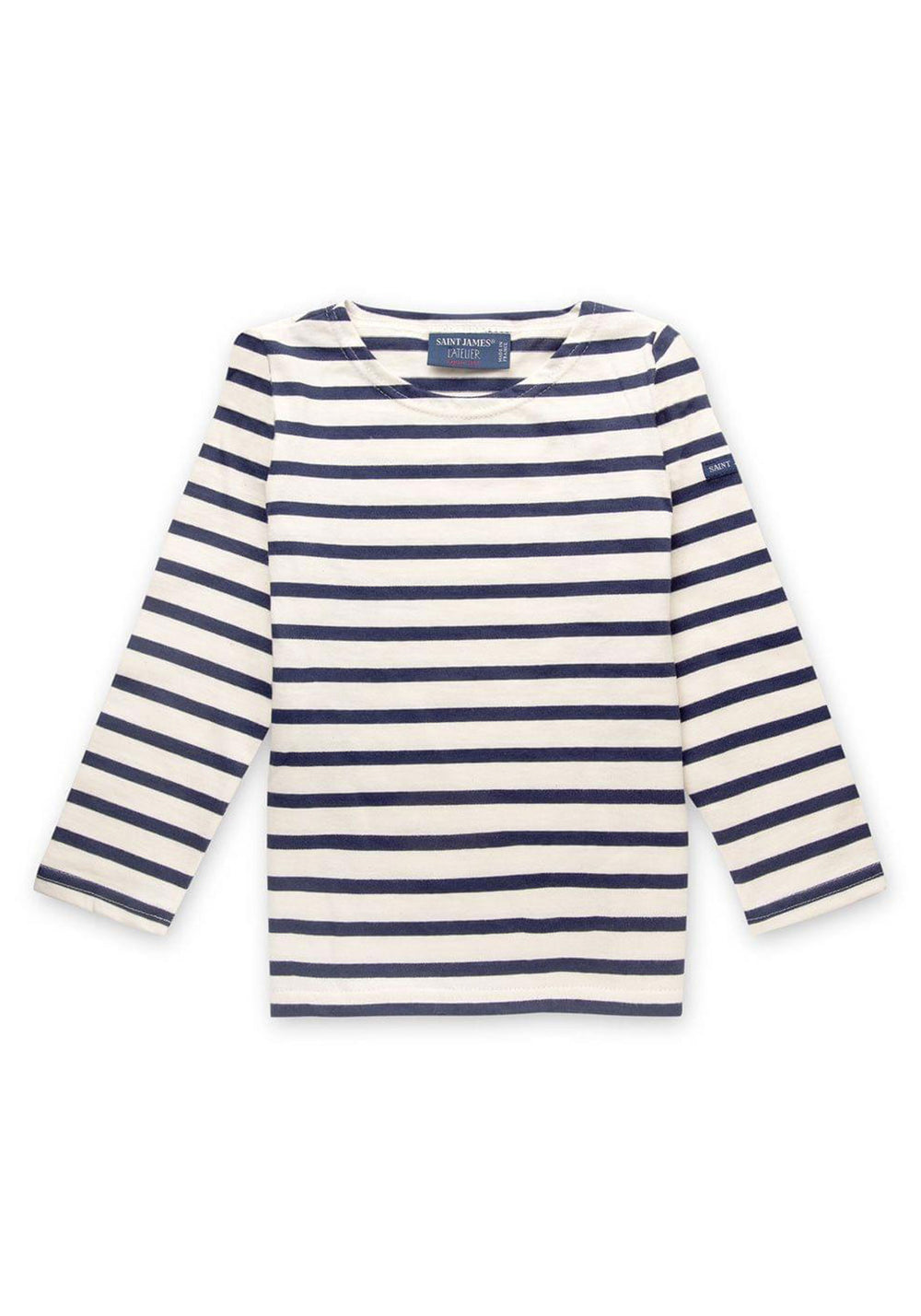 Miniquiers kids Breton shirt (ECRU/MARINE)