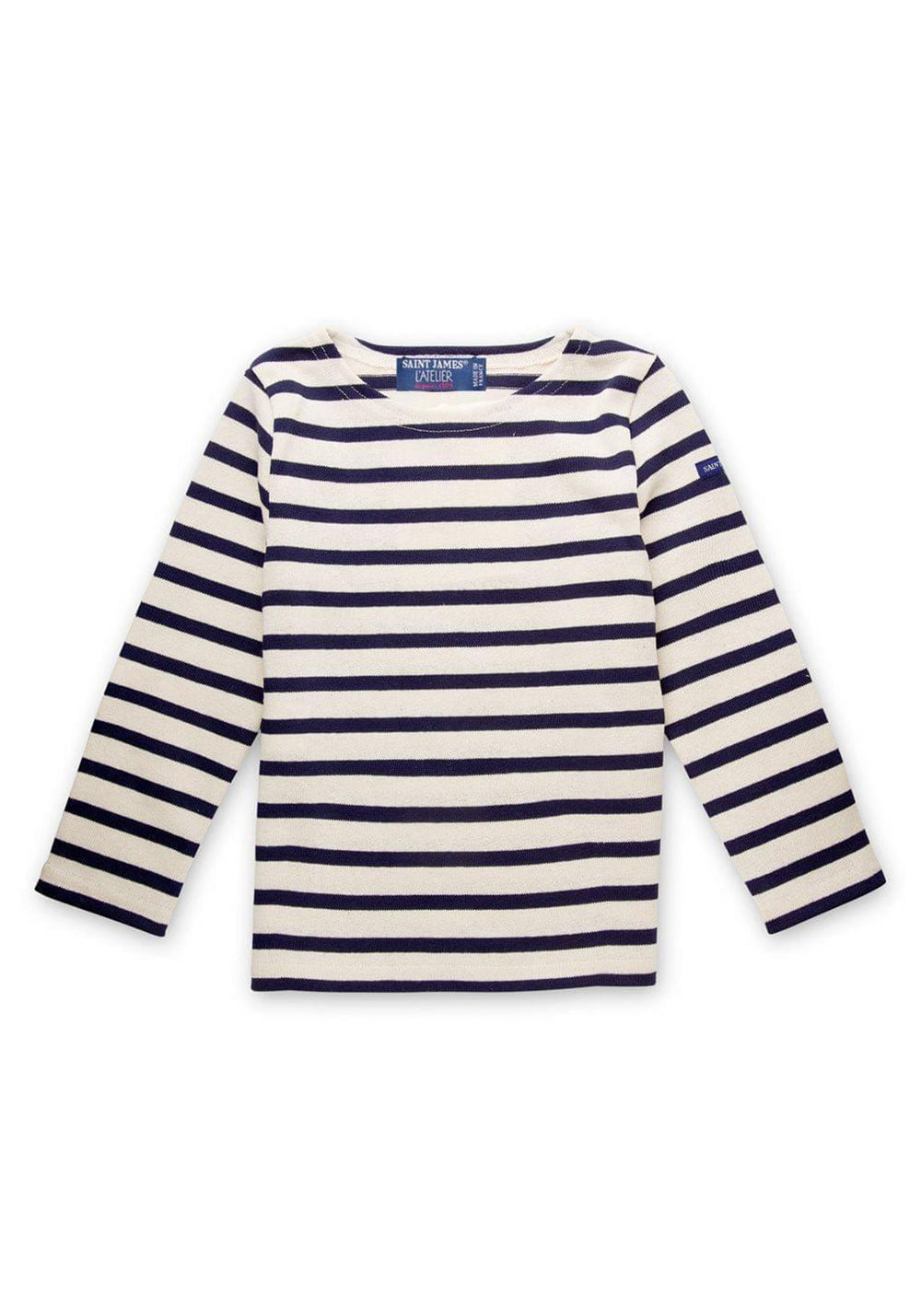 Méridien kid Breton shirt (ECRU/MARINE)