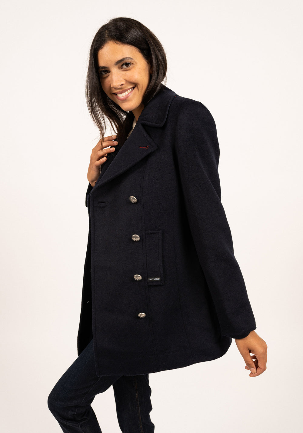 St Briac peacoat (NAVY)