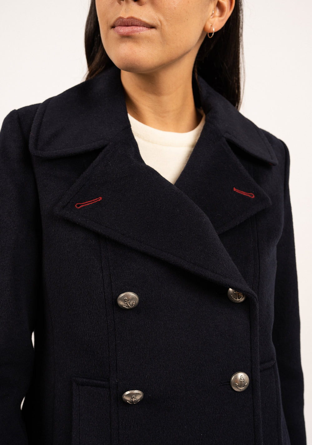 St Briac peacoat (NAVY)