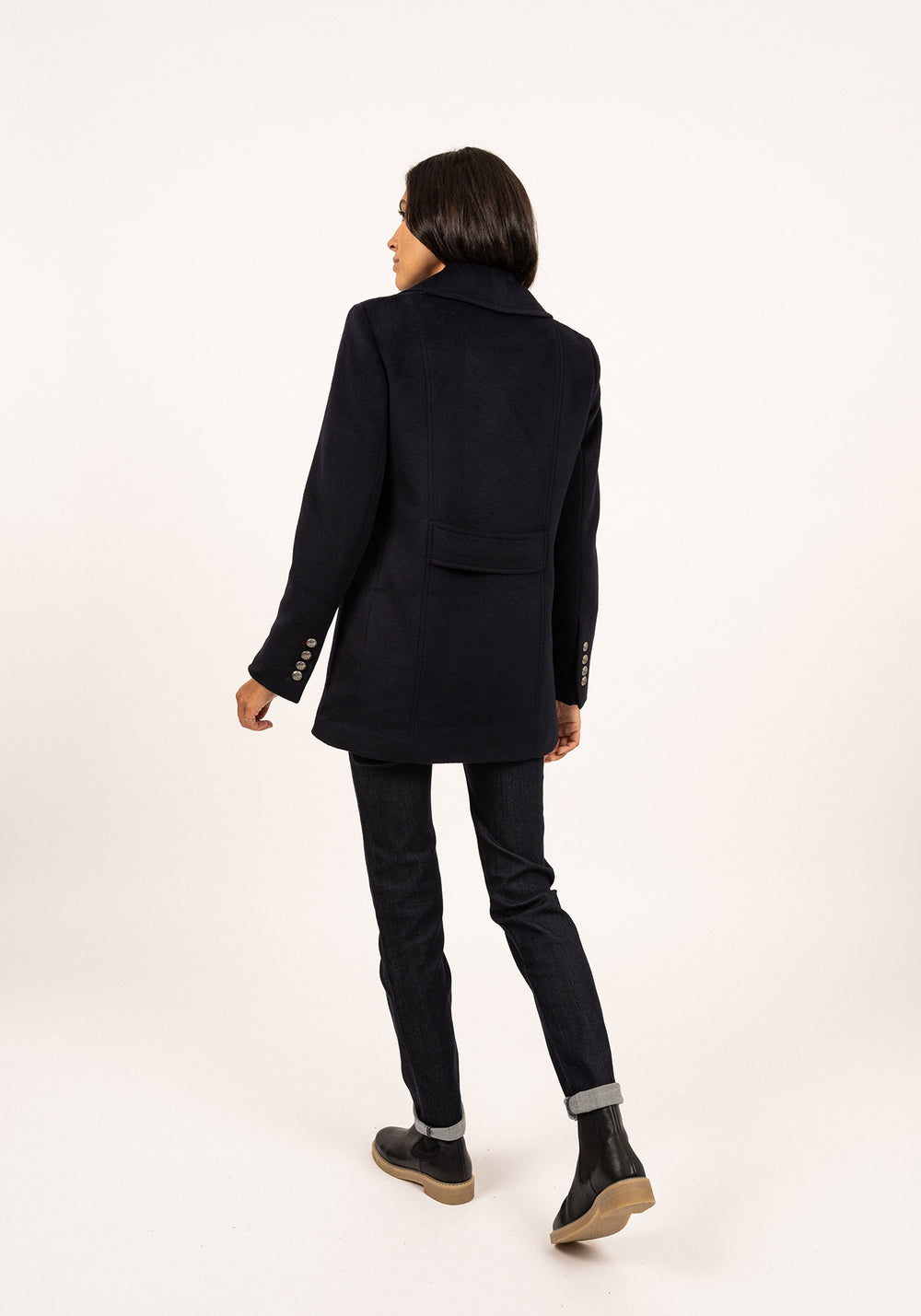 St Briac peacoat (NAVY)