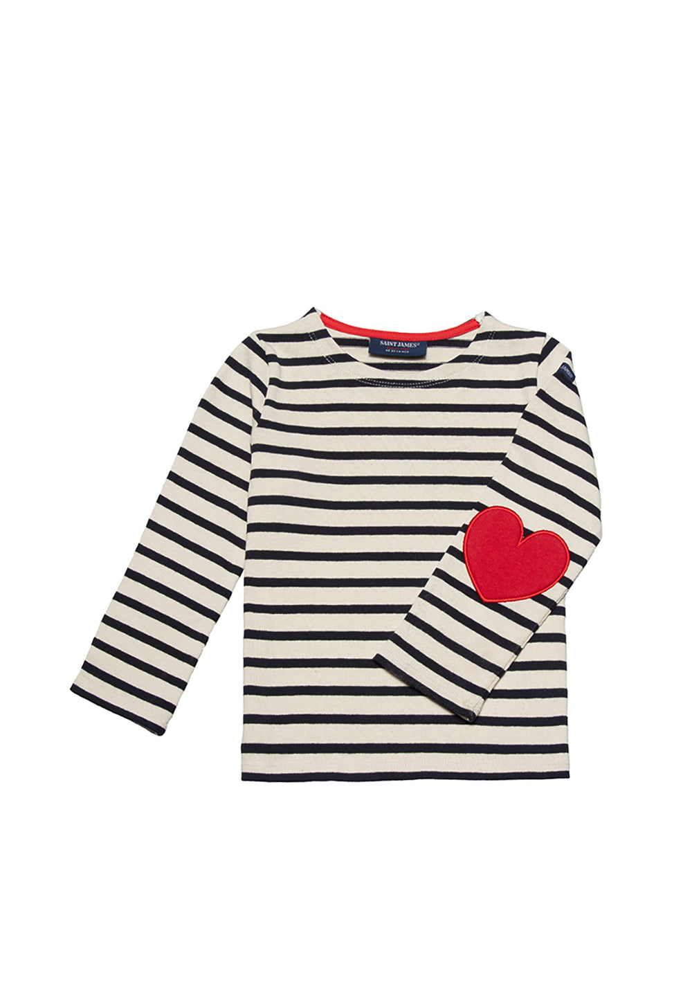 Vaujany kid Breton shirt (ECRU/MARINE)