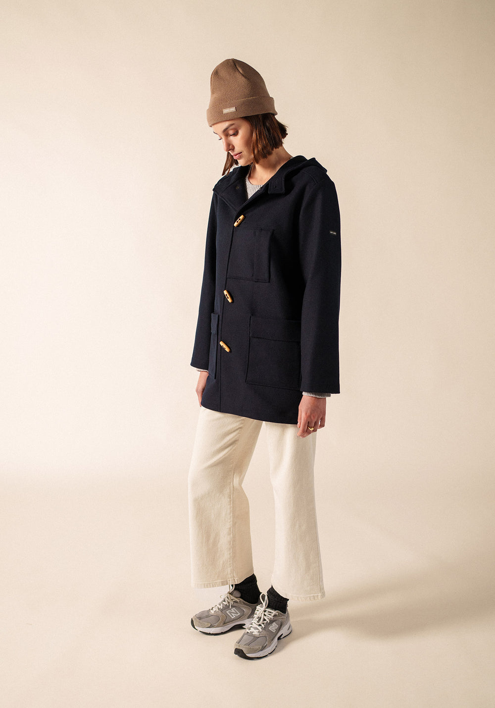 Sailor hat (BEIGE FONCE)