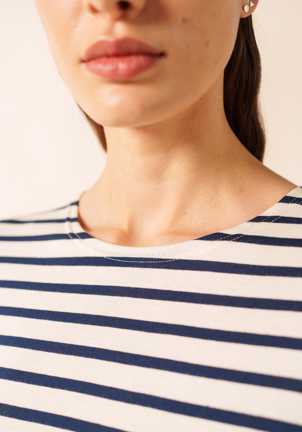 Minquidame Breton shirt (ECRU/MARINE)