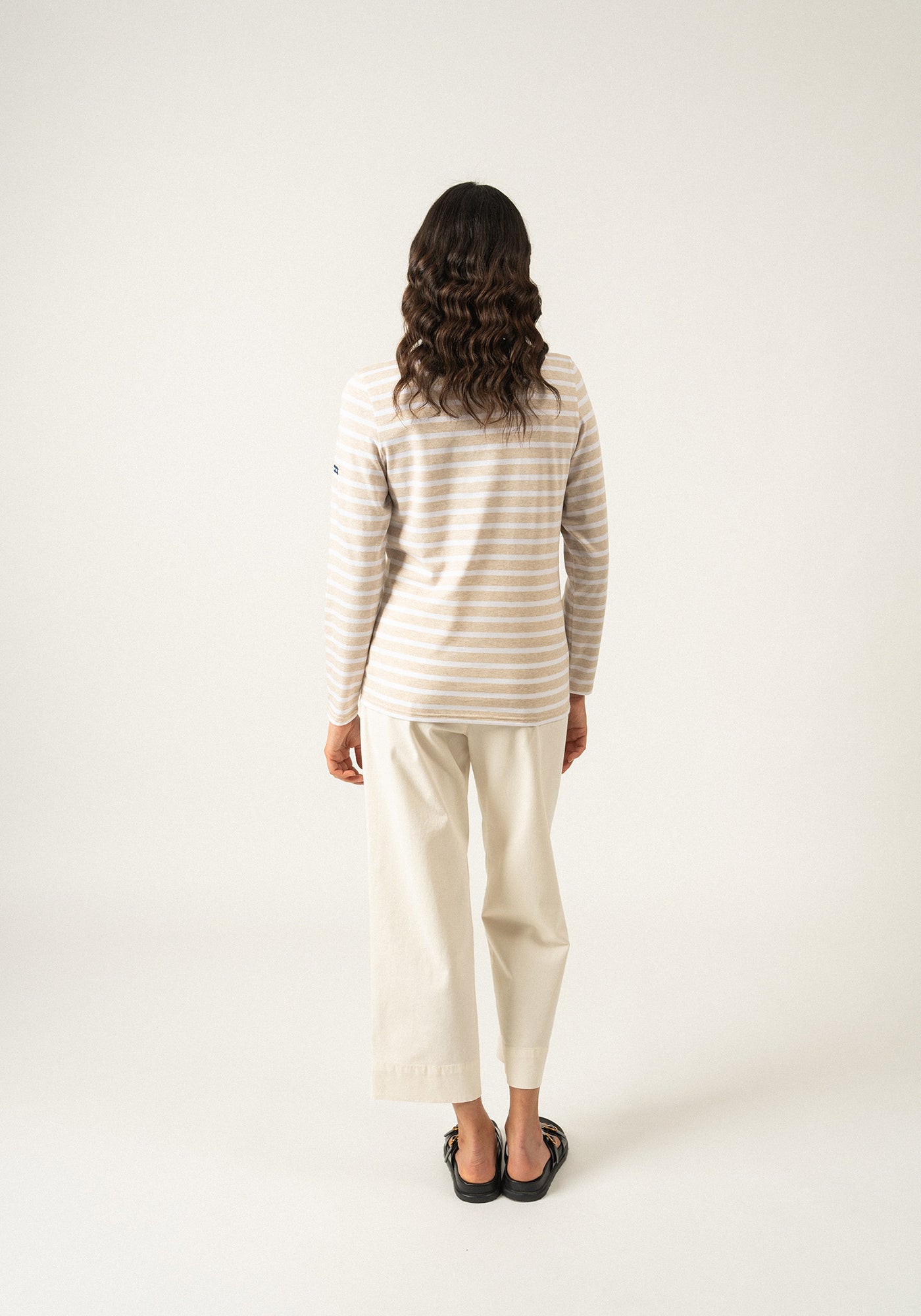 Minquidame Breton shirt (NATUREL/NEIGE)