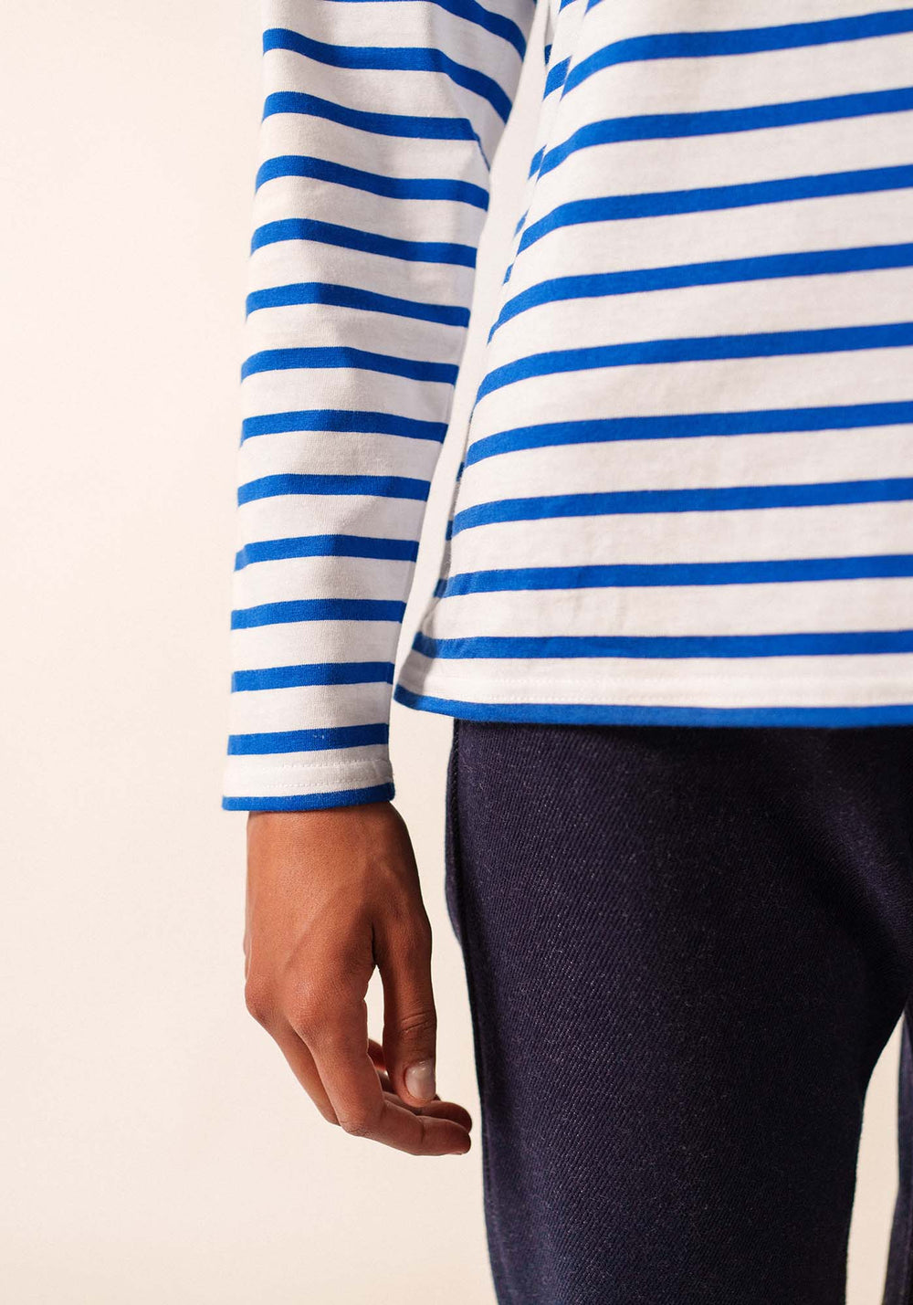 Minquidame Breton shirt (NEIGE/GITANE)