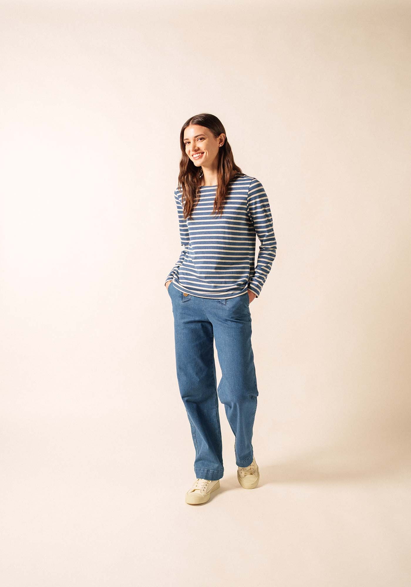 Minquidame Breton shirt (JEAN/CHANVRE)