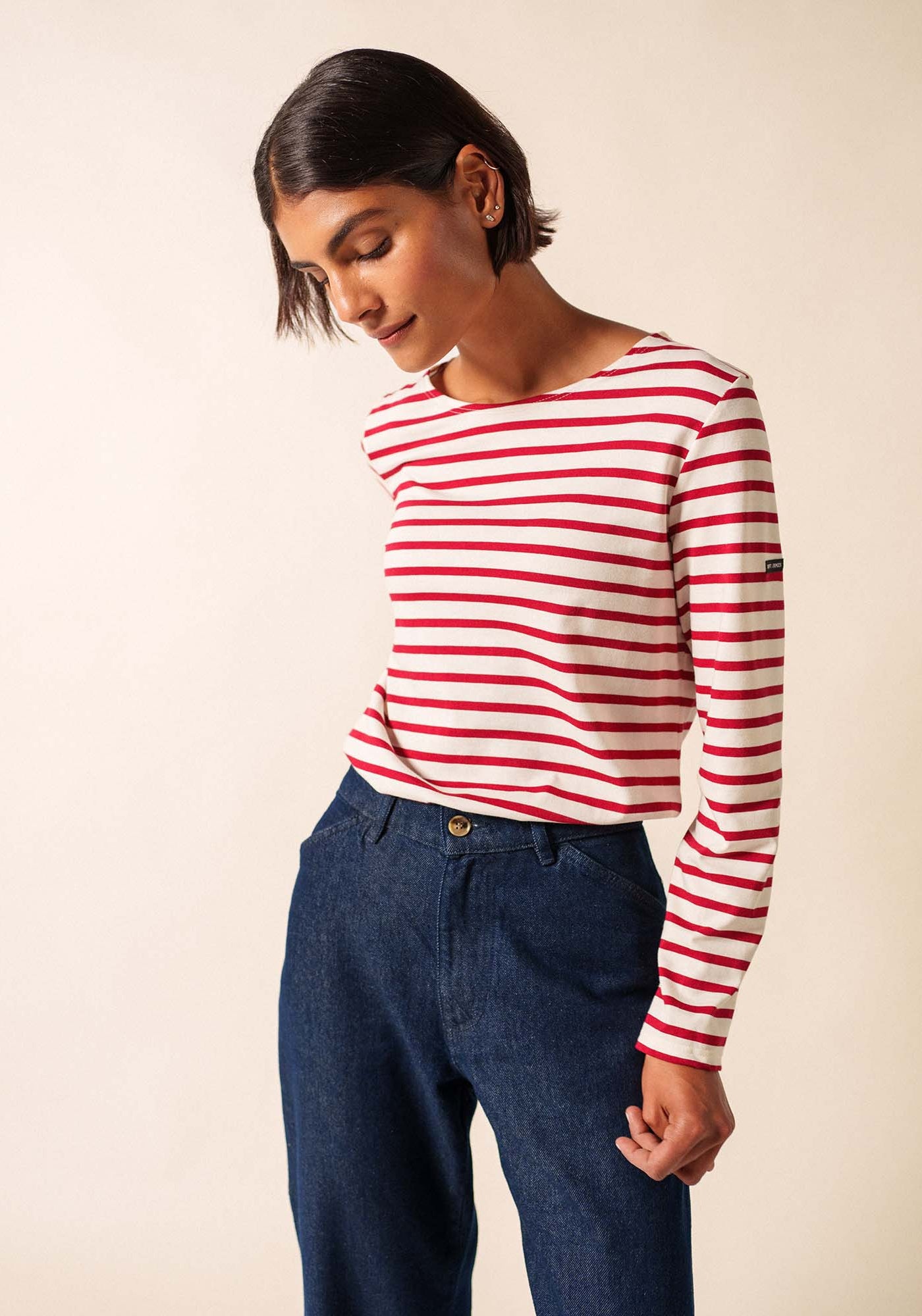 Minquidame Breton shirt (ECRU/PERSAN)