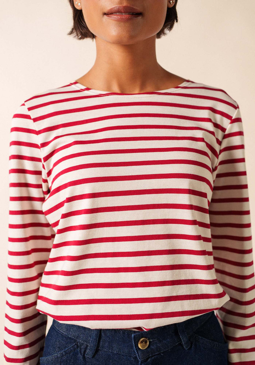 Minquidame Breton shirt (ECRU/PERSAN)