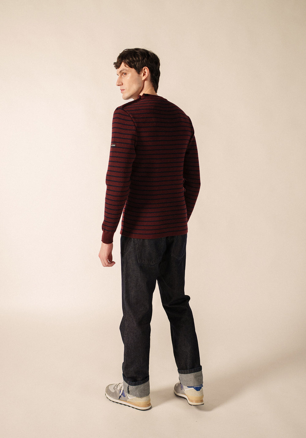 Matelot sailor jumper (TWEED/MARINE)
