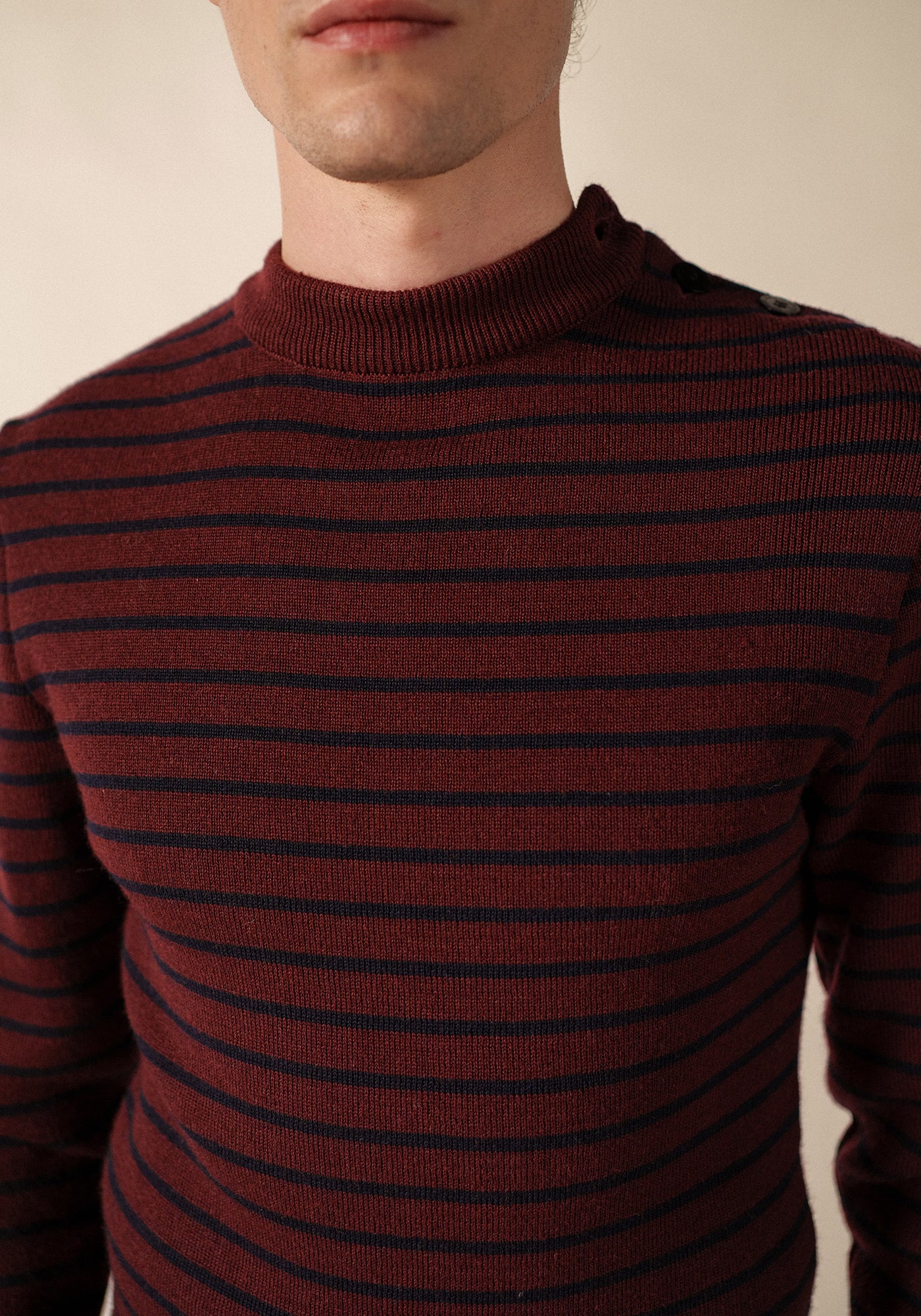 Matelot sailor jumper (TWEED/MARINE)