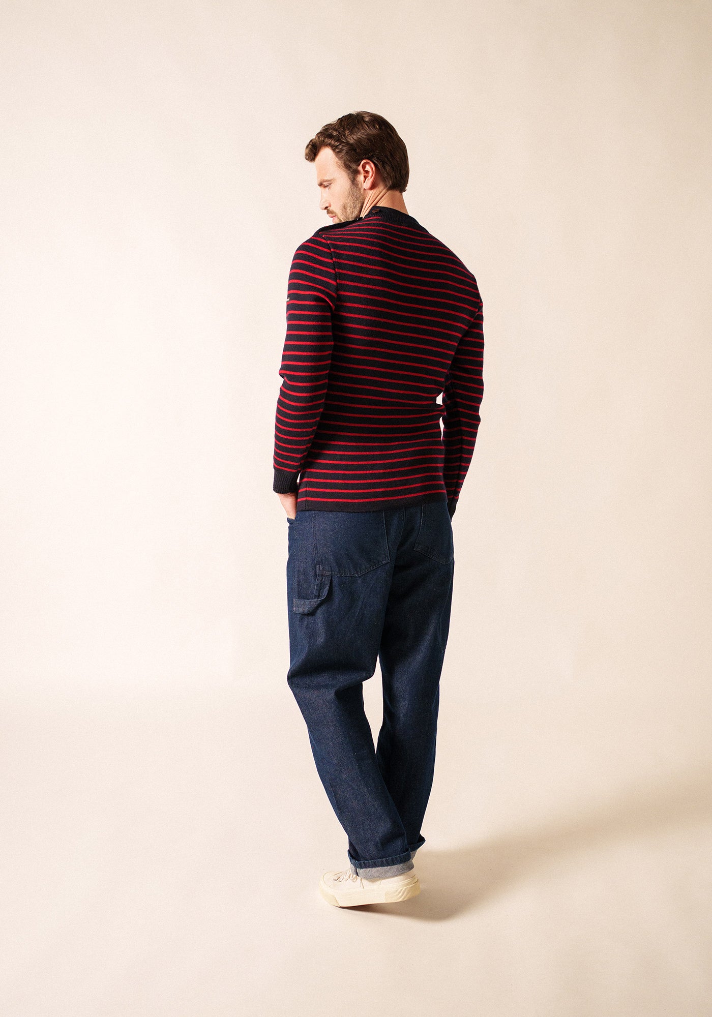 Matelot sailor jumper (NAVY/MEDOC)