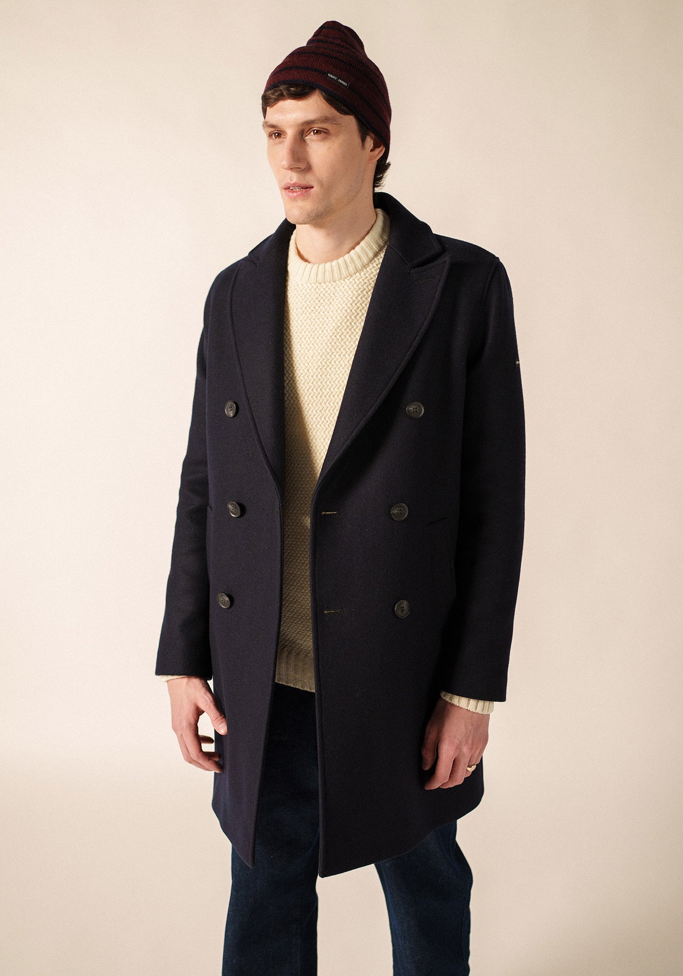Sailor hat (TWEED/MARINE)