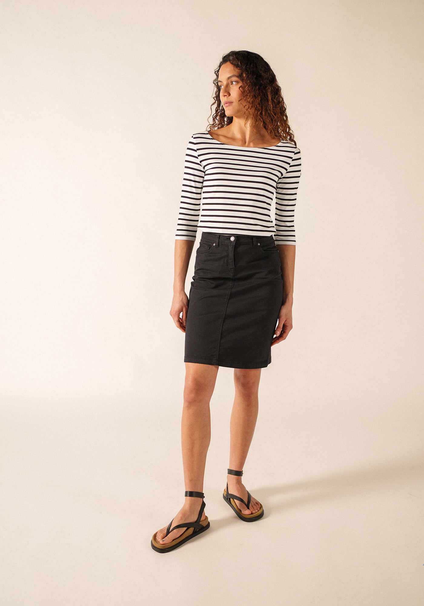 Elfy Couleur skirt (NAVY)