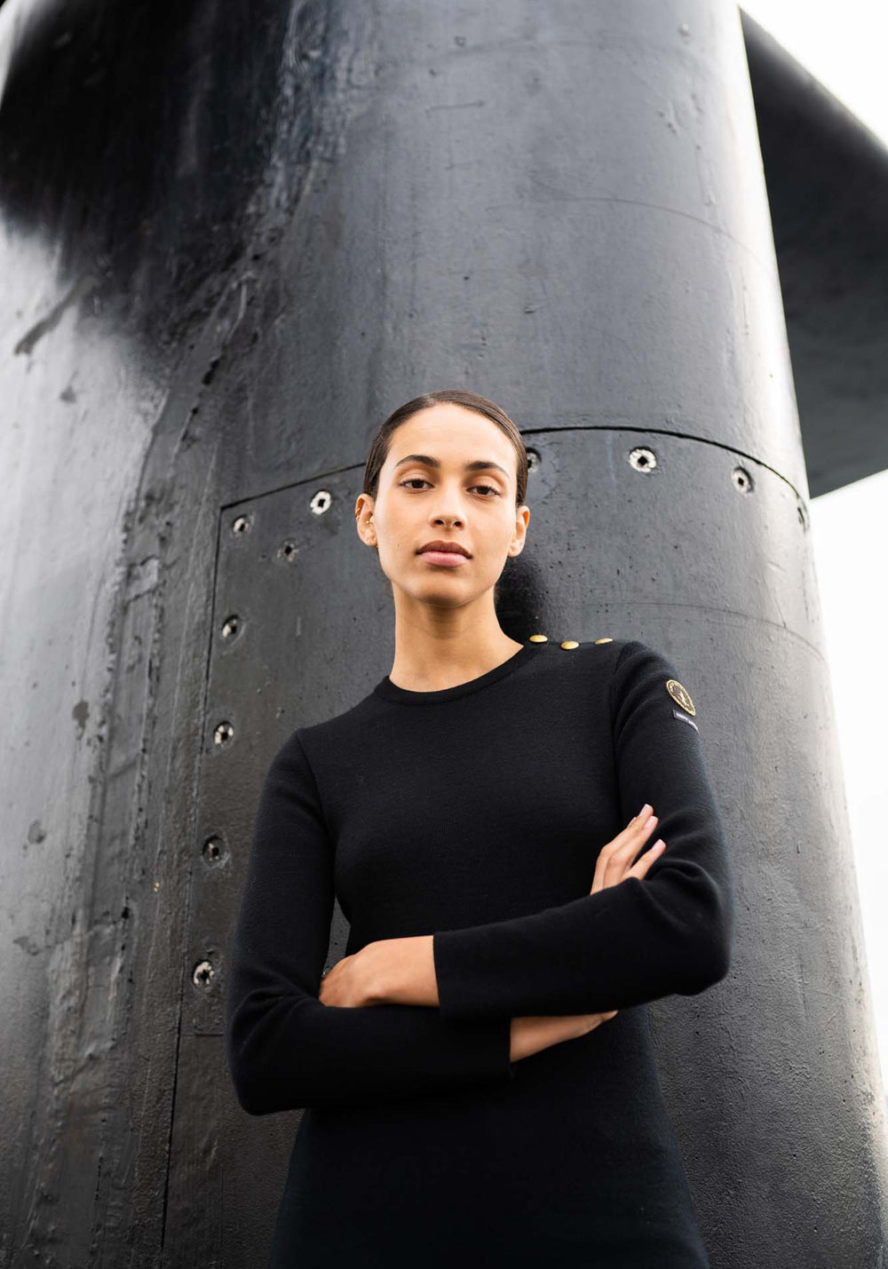 Astrolabe sailor jumper x Marine nationale (NOIR)