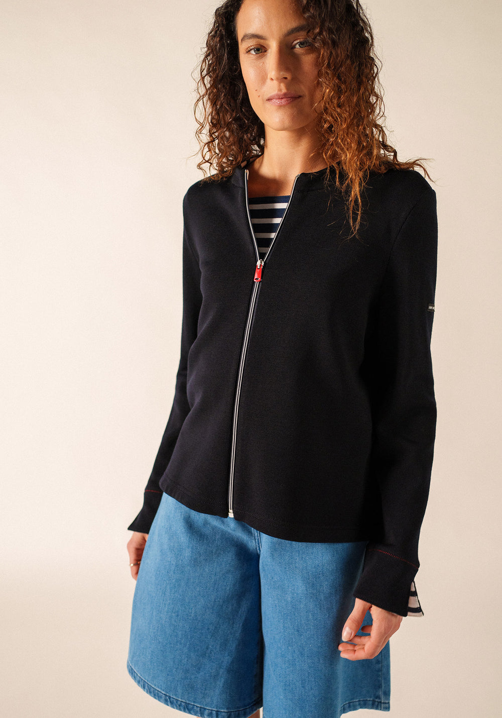 La Rochelle cardigan (NAVY)