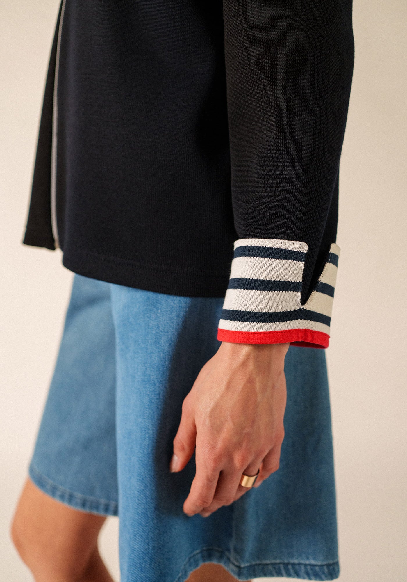 La Rochelle cardigan (NAVY)