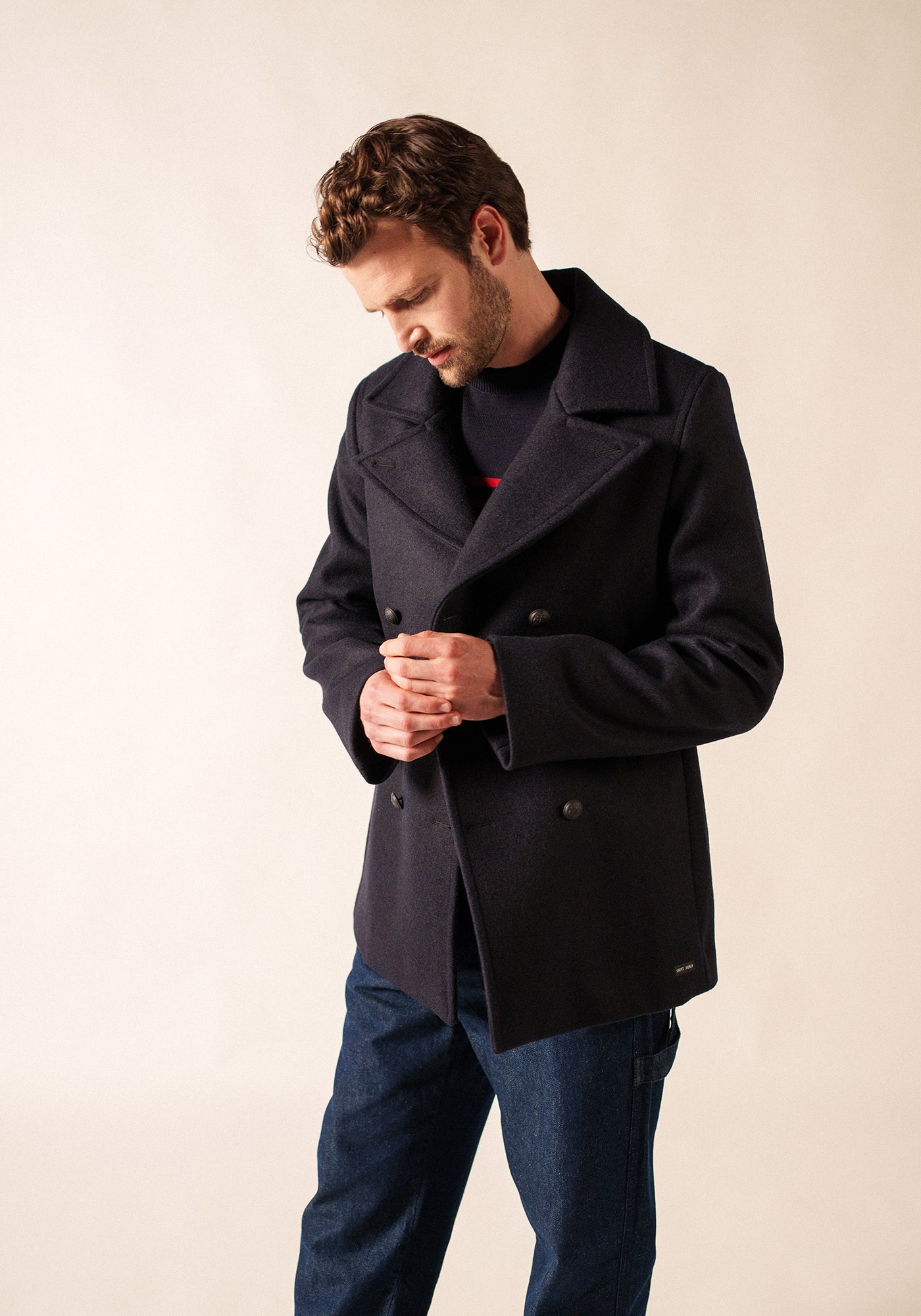 Galion peacoat (NAVY)