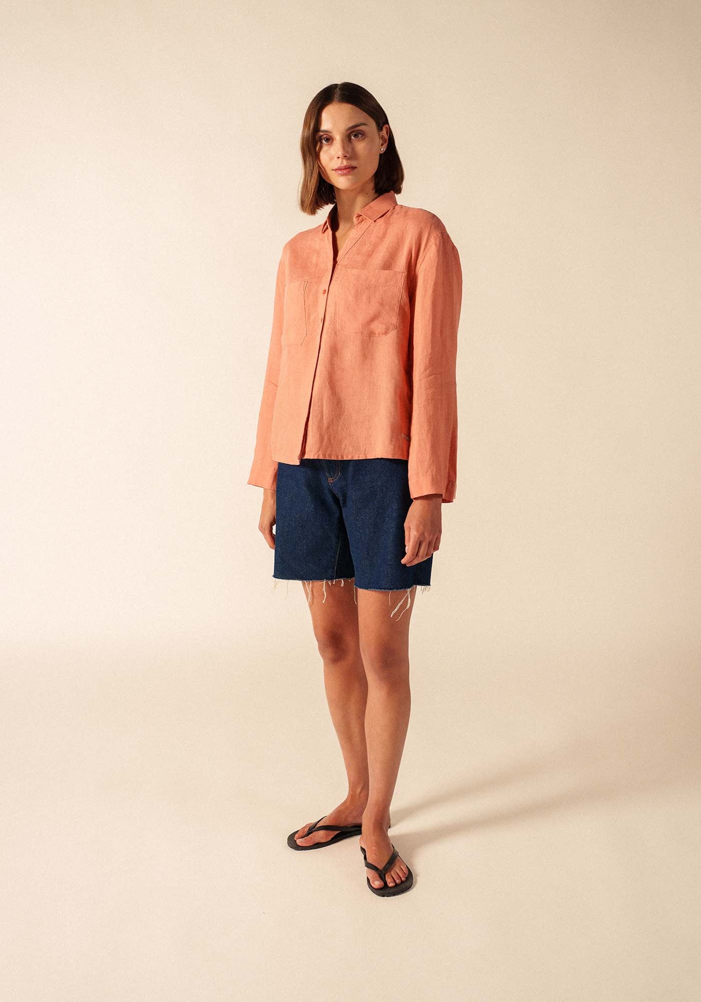 Charlène shirt (ARGILE)