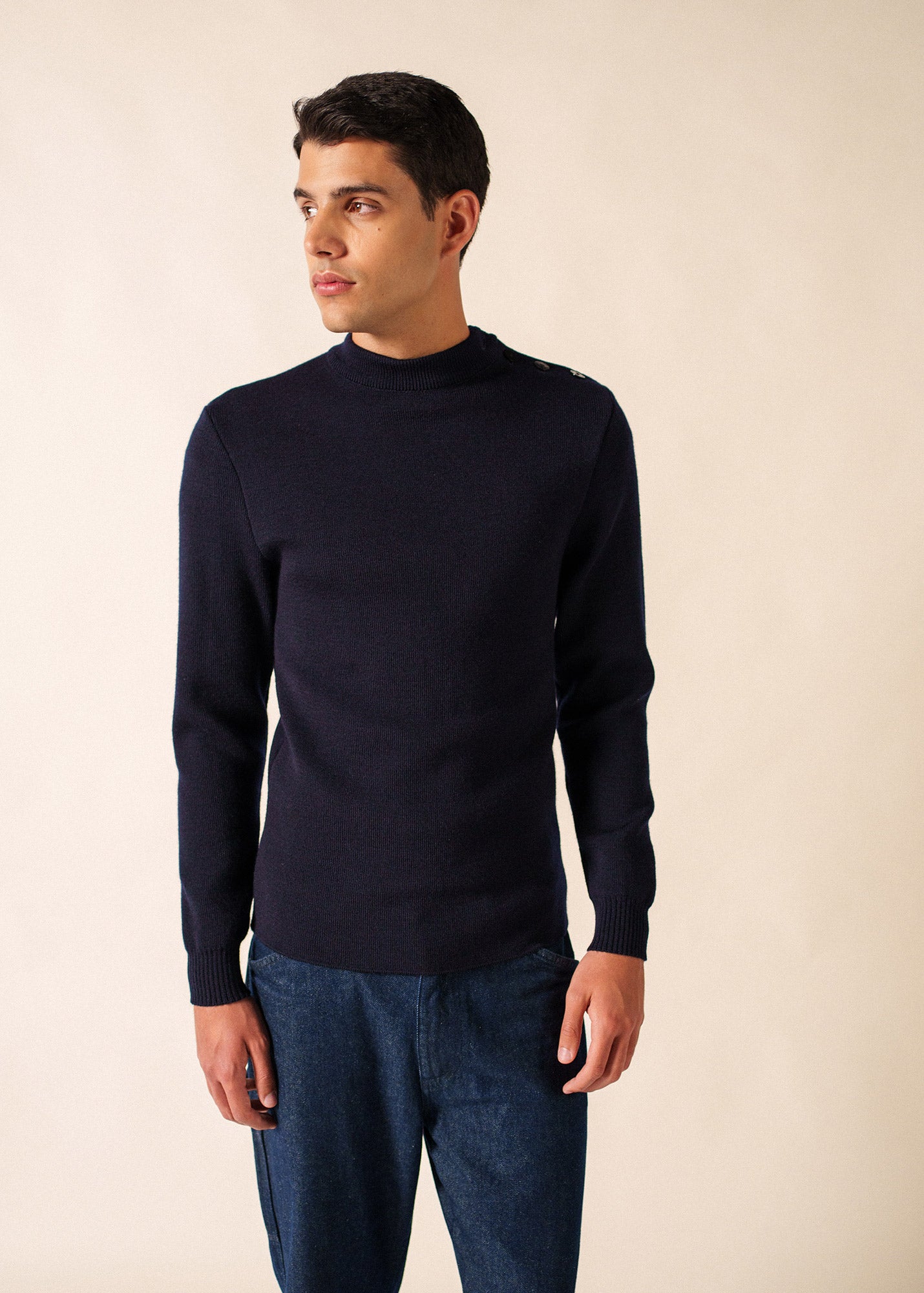 Matelot authentic sailor jumper slim fit, in pure new wool | SAINT