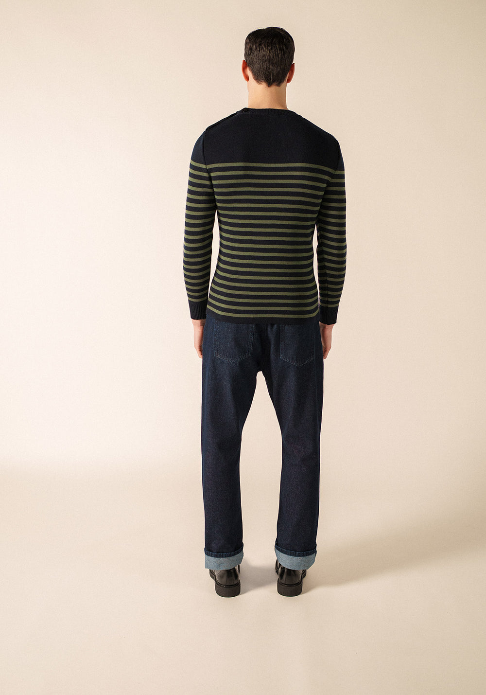Rochefort sailor jumper (NAVY/ALGUE)