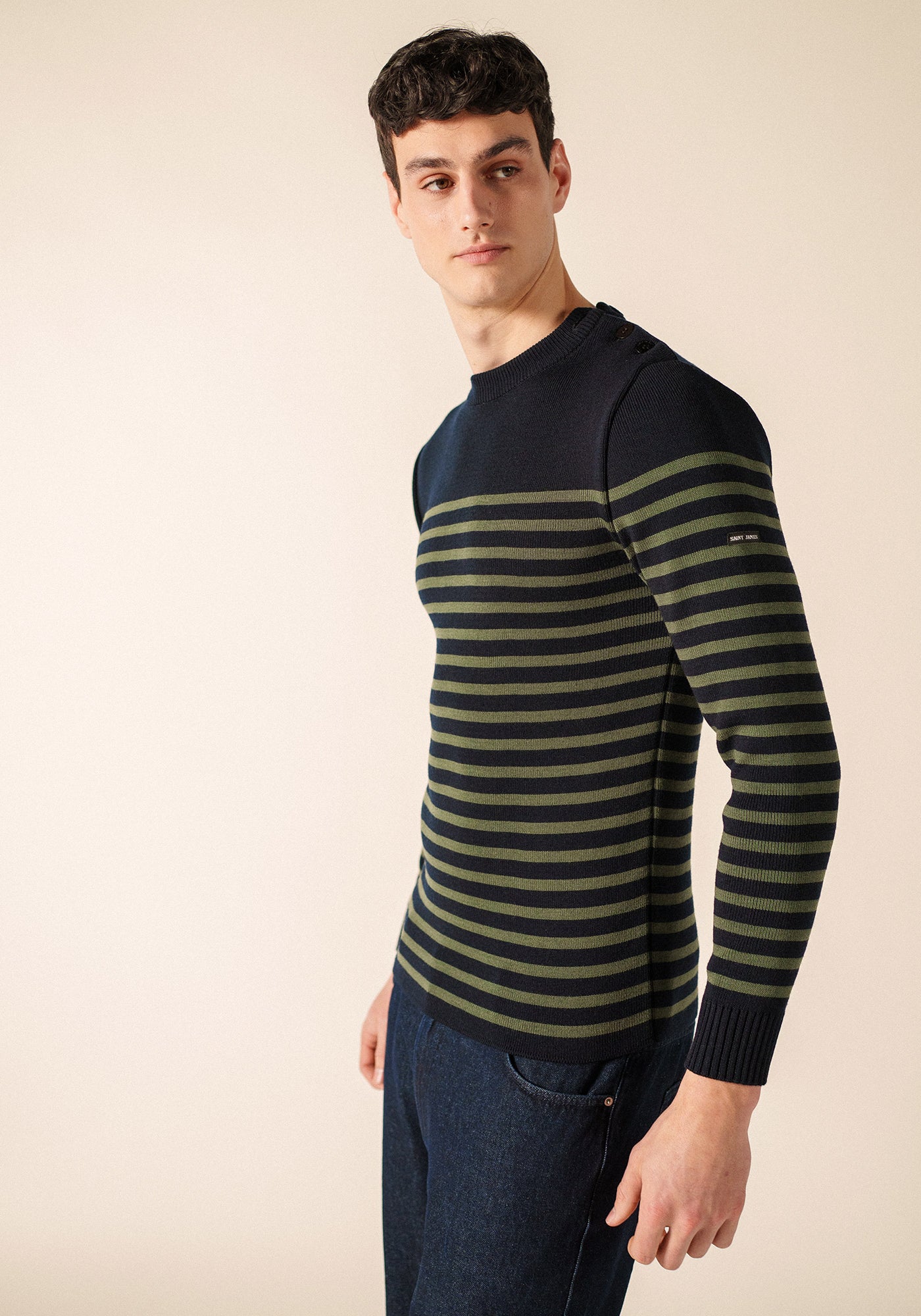 Rochefort sailor jumper (NAVY/ALGUE)