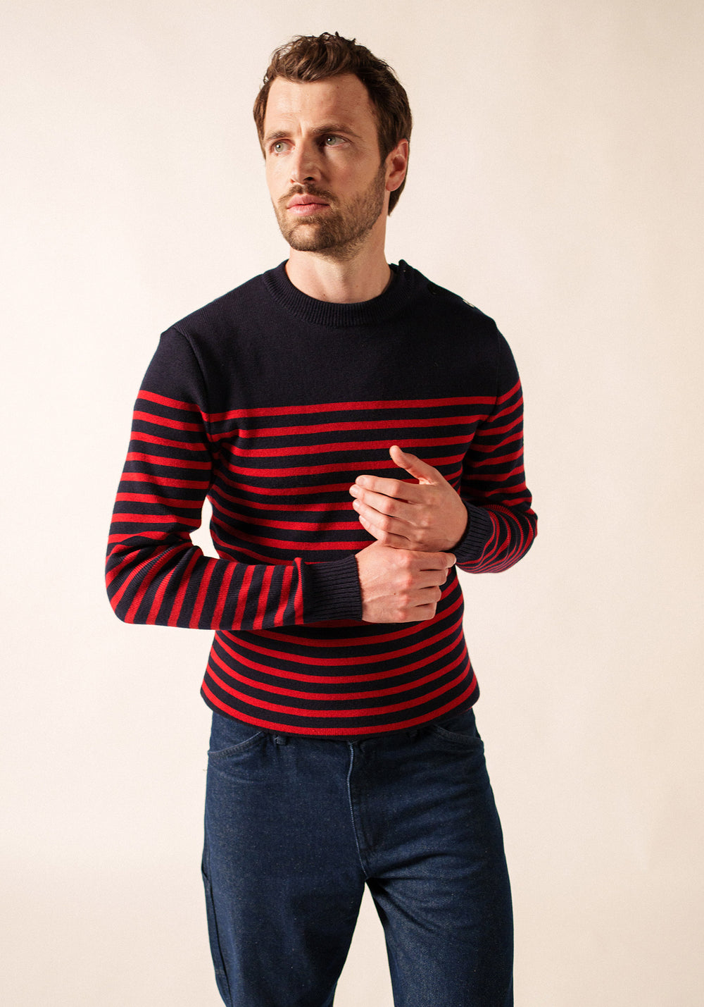 Rochefort sailor jumper (NAVY/MEDOC)