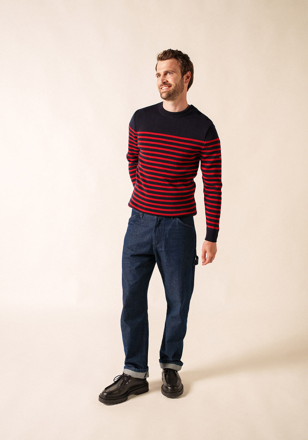 Rochefort sailor jumper (NAVY/MEDOC)