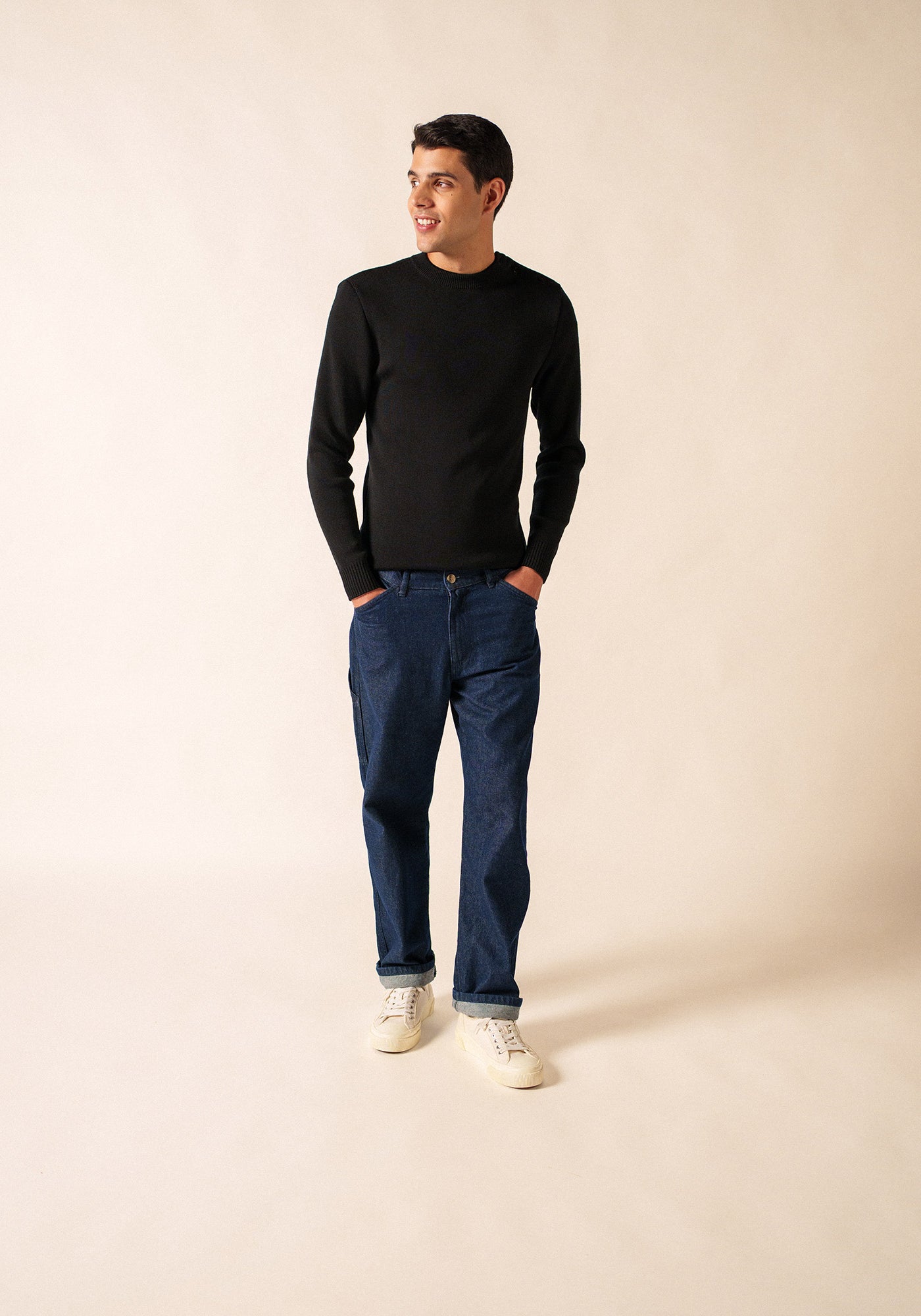 Rochefort sailor jumper (NOIR)