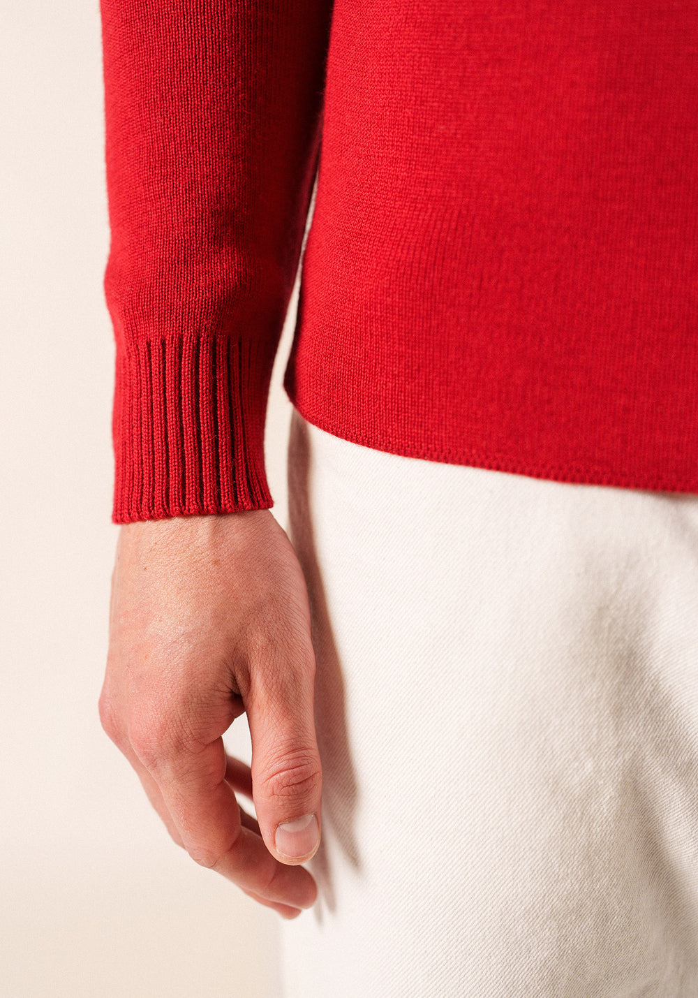 Rochefort sailor jumper - slim fit, in merino wool (MEDOC)