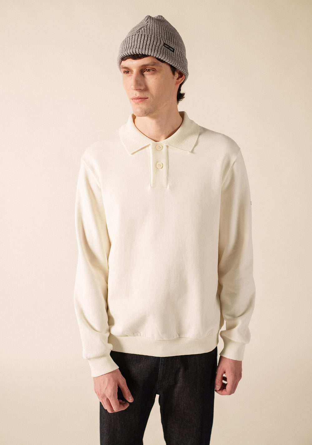 Perlé hat (GRIS CLAIR)