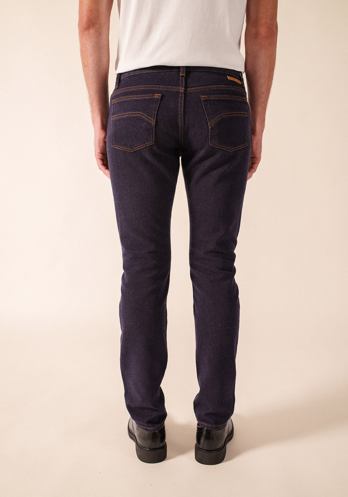 Alphone Mérinos jeans x Atelier Tuffery (MARINE)