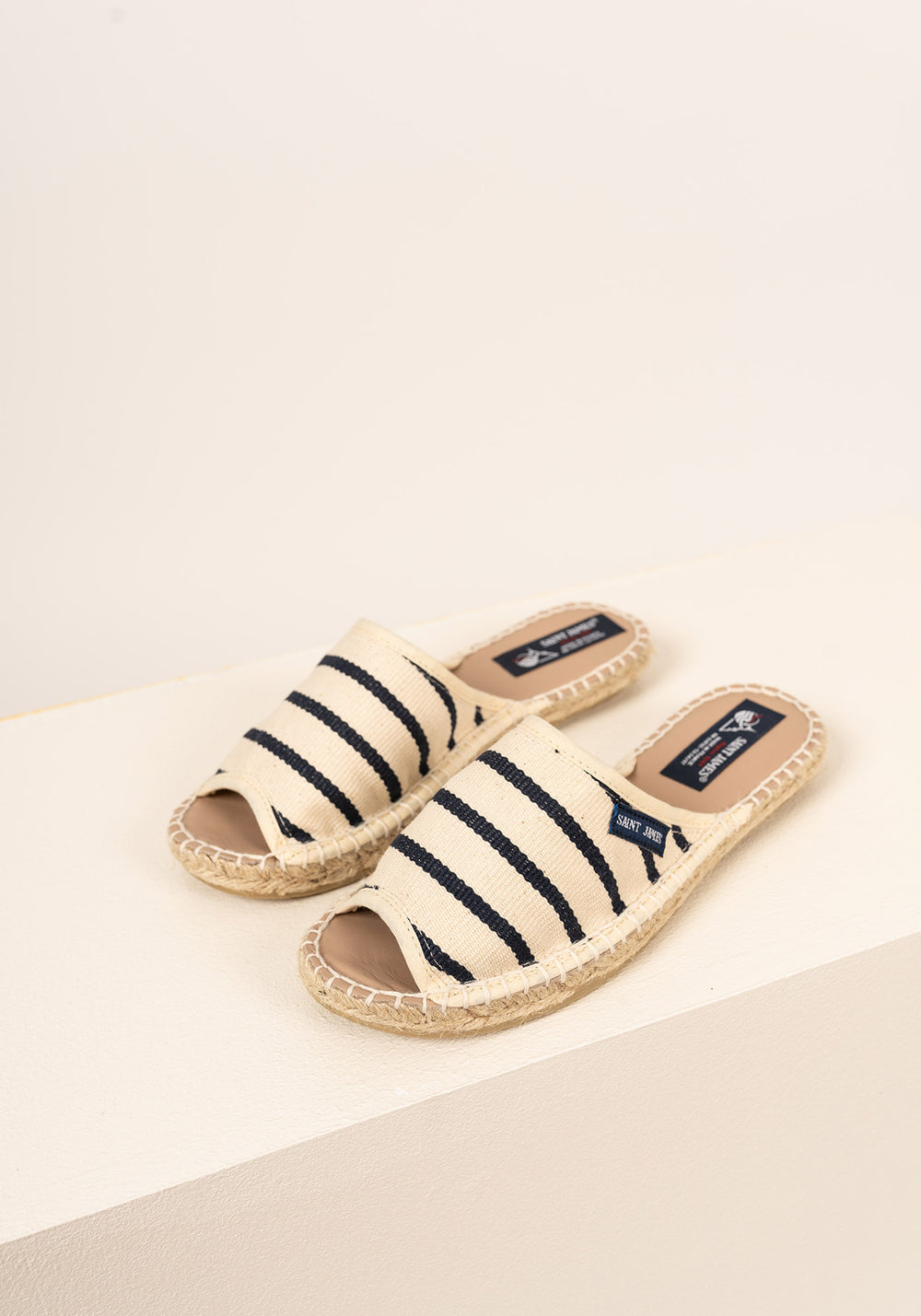 Mule espadrilles (ECRU/MARINE)