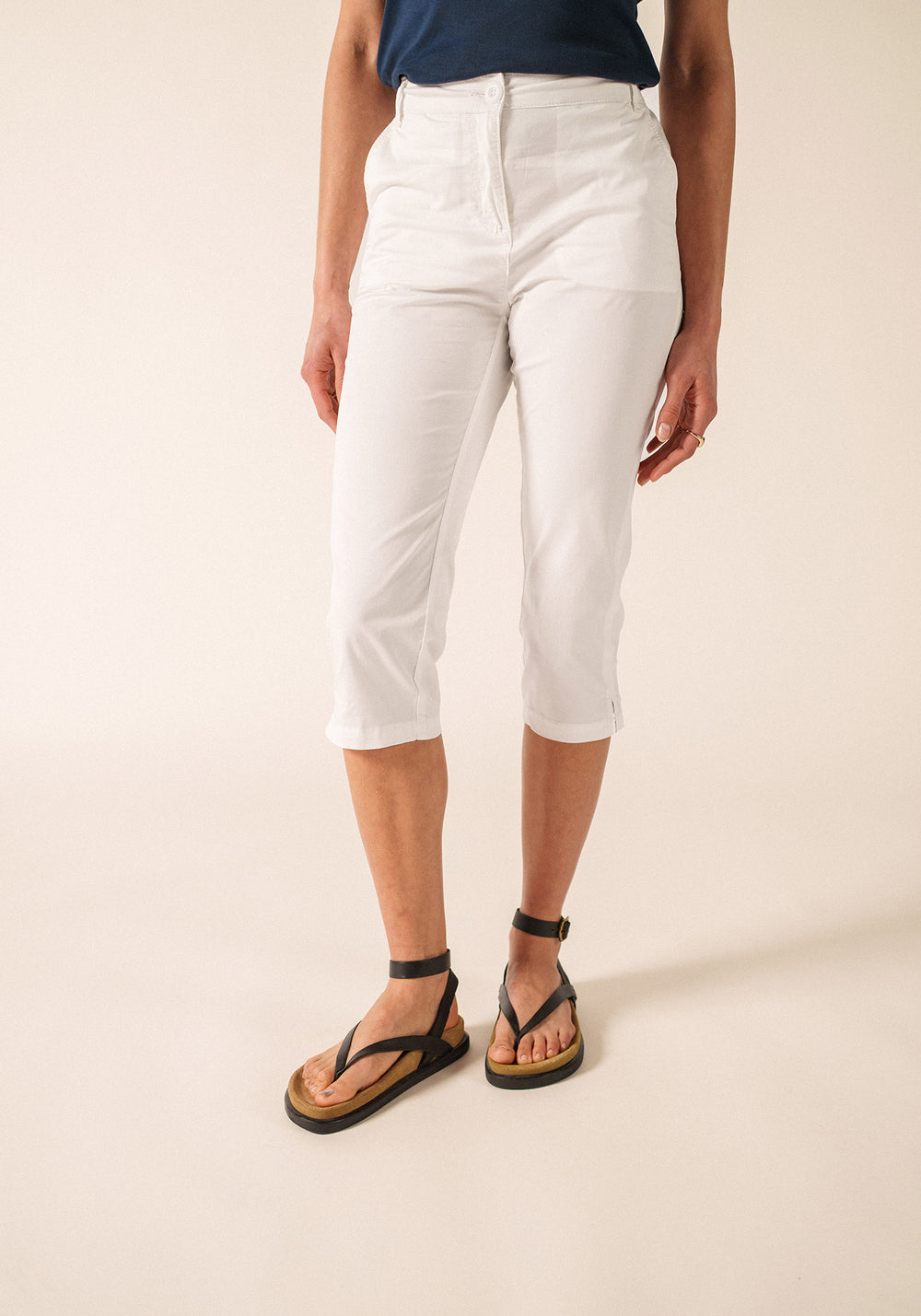 Marinette Capri pants (BLANC)