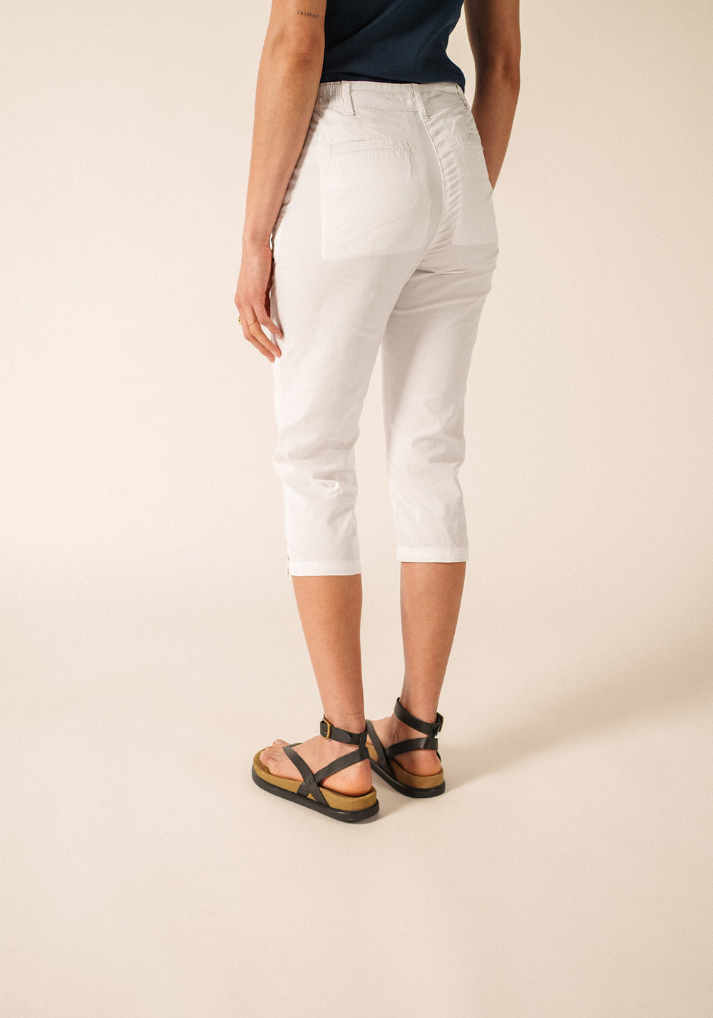 Marinette Capri pants (BLANC)