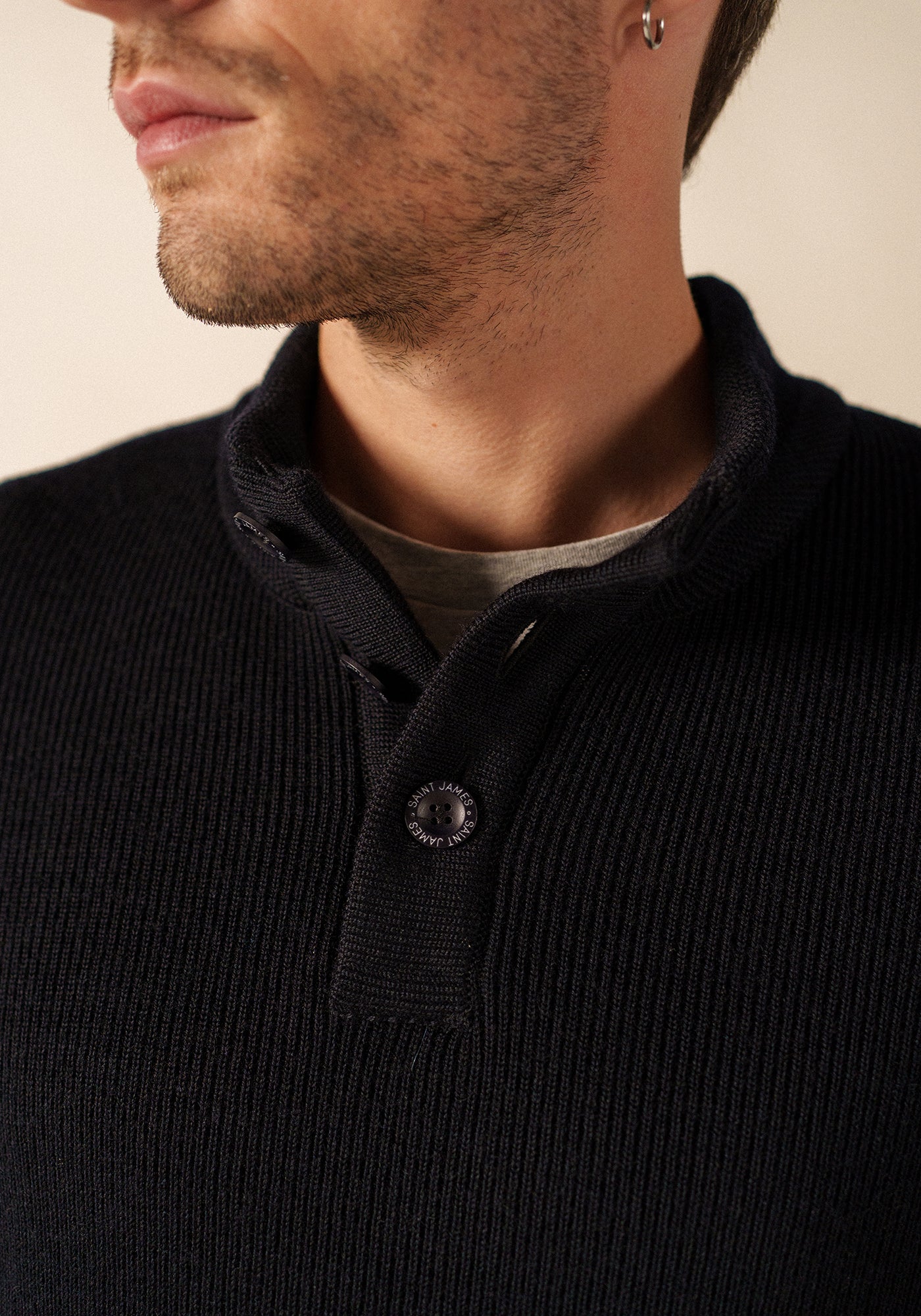 Bourboule jumper (NAVY)