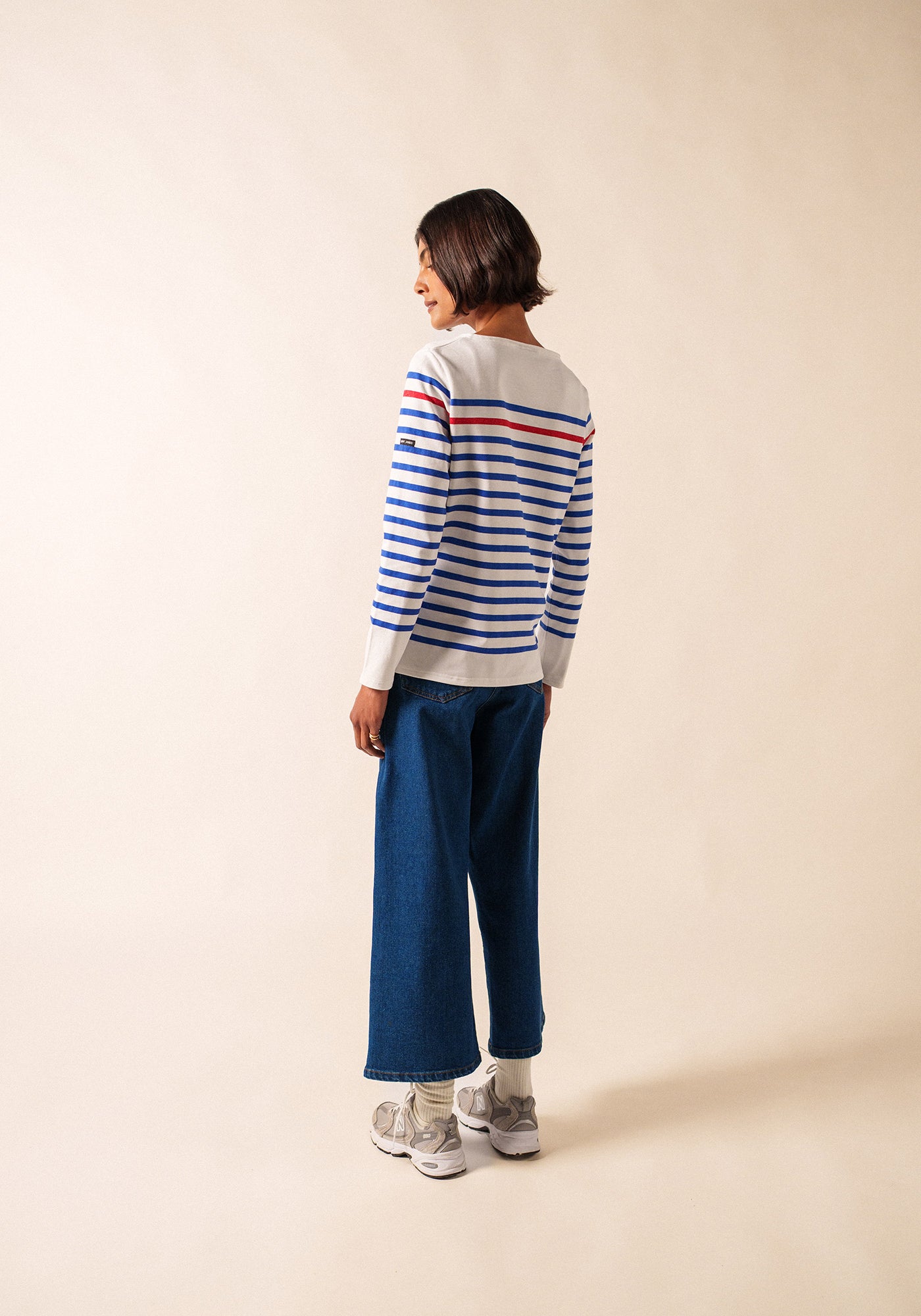 Naval Lurex Breton shirt (NEIGE/GITANE/TULIPE)