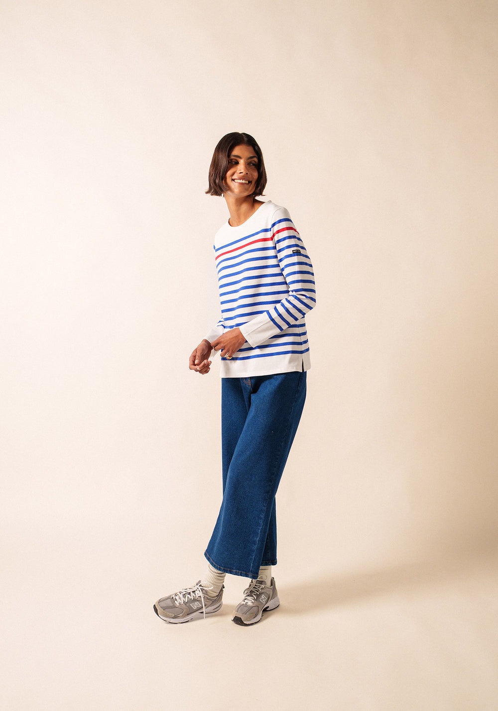 Naval Lurex Breton shirt (NEIGE/GITANE/TULIPE)