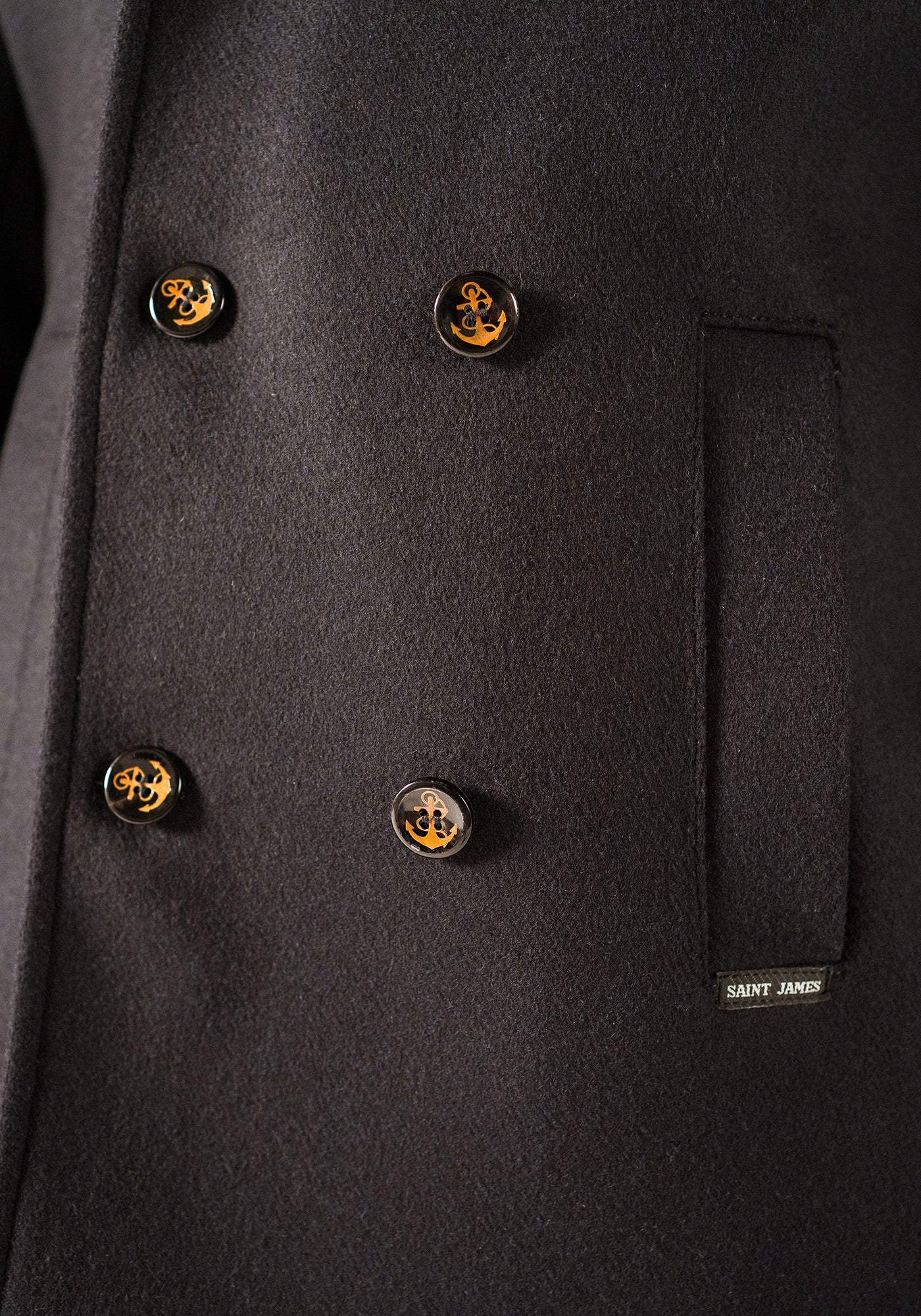 St Hilaire peacoat (NAVY)