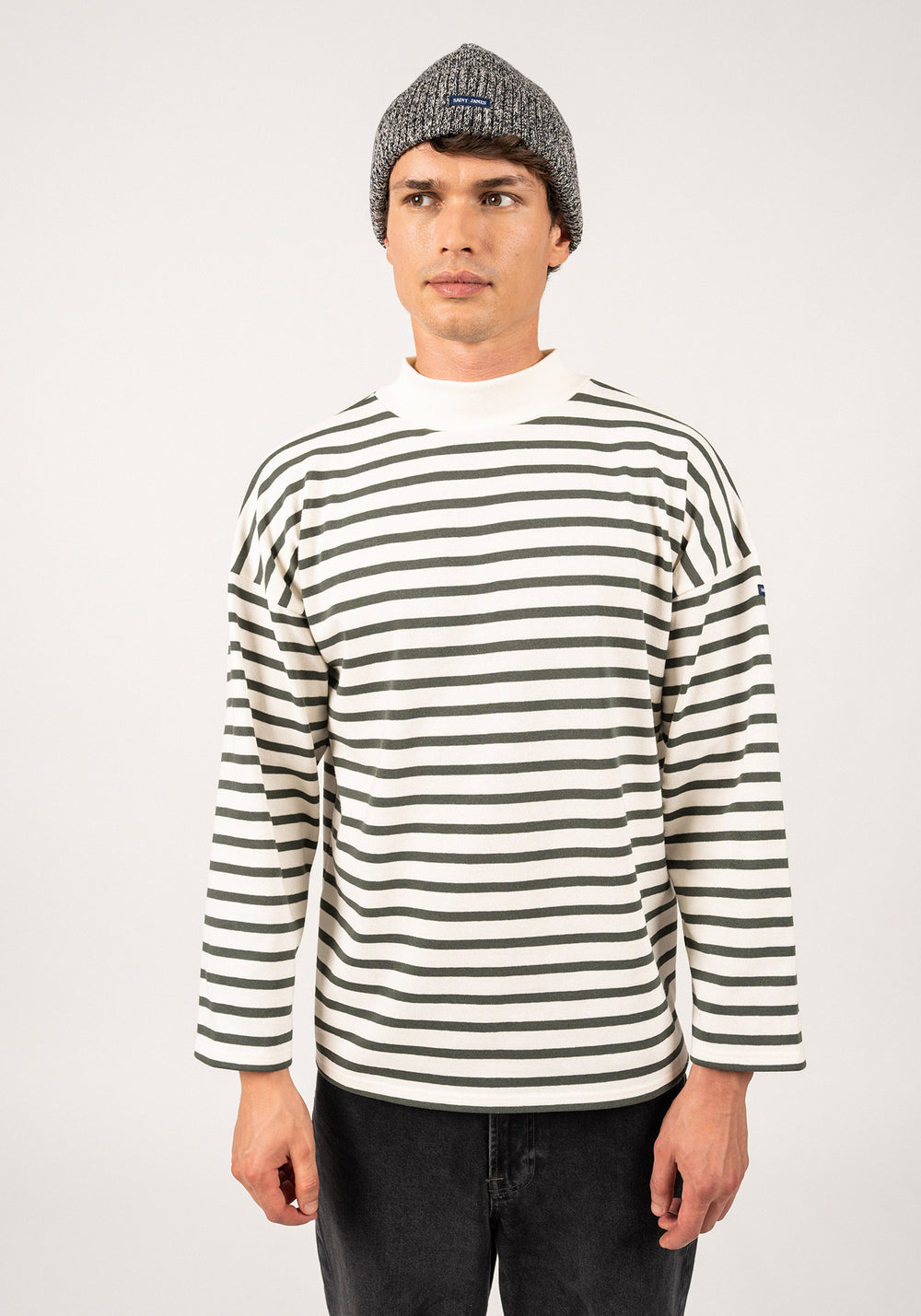 Yvetot hat (NAVY/ECRU)
