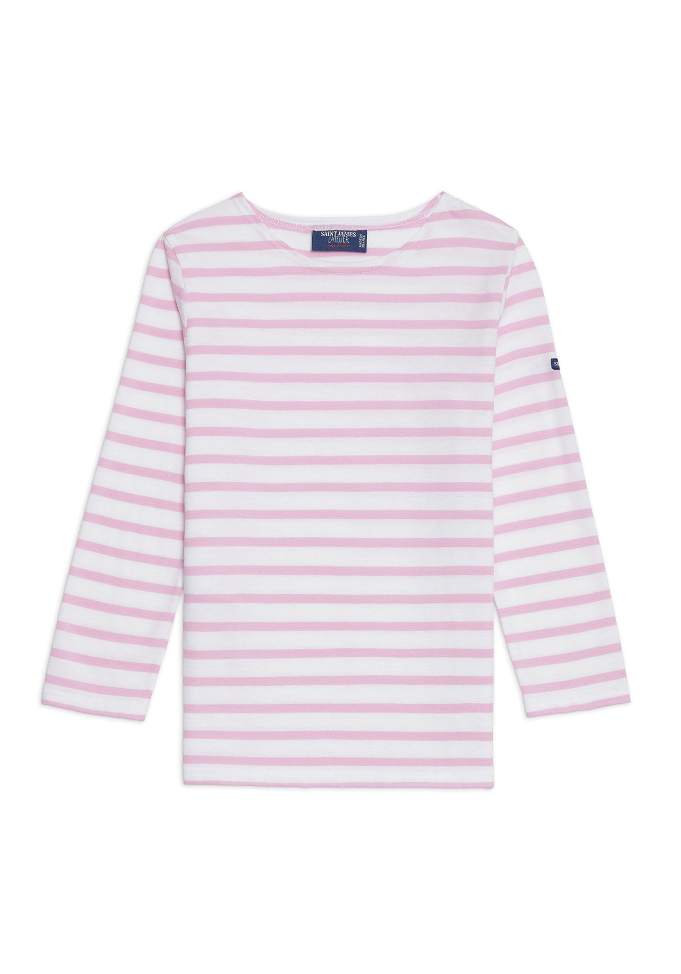 Miniquiers kids Breton shirt (NEIGE/NACRE)
