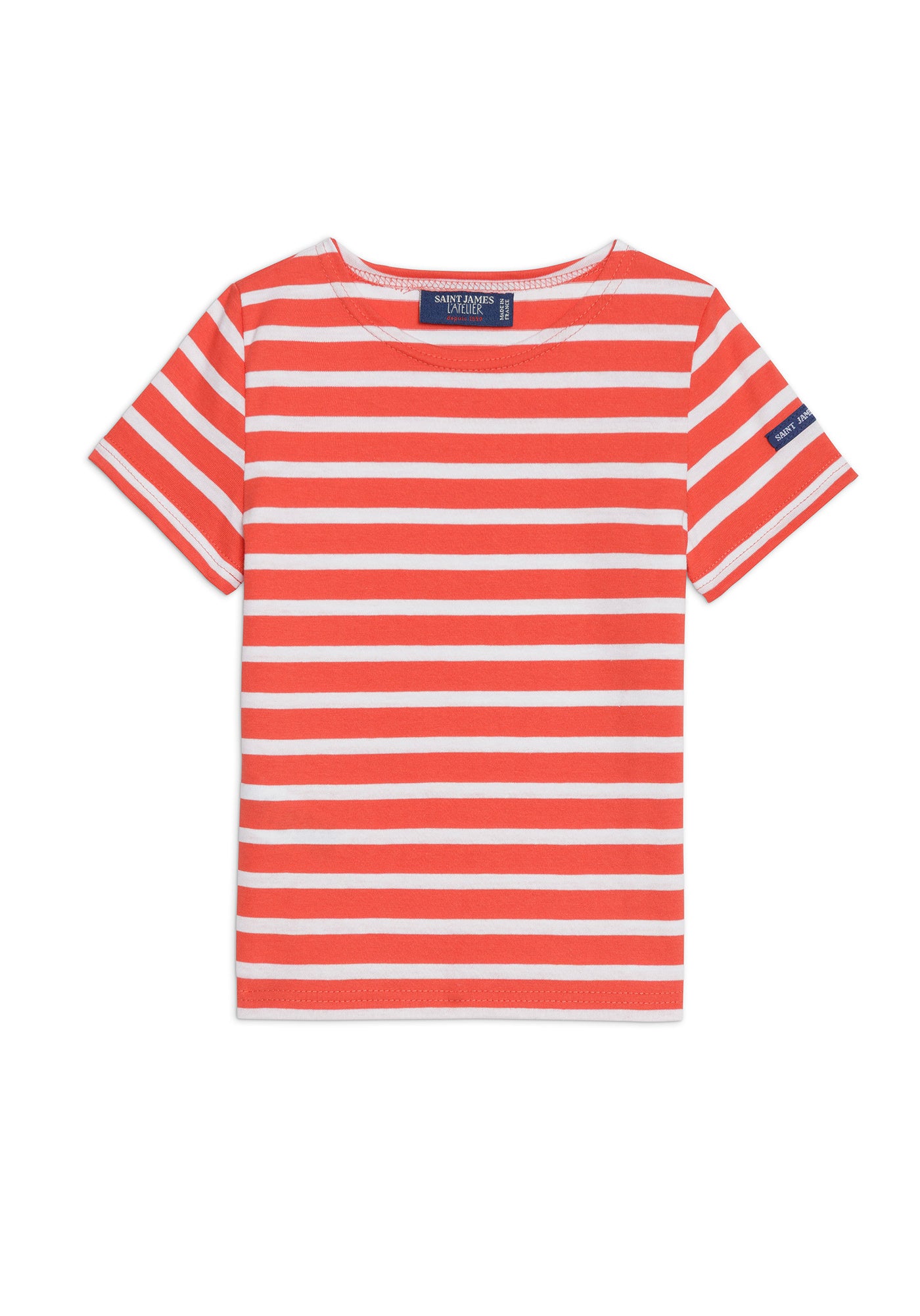 Levant kid Breton shirt (PIGMENT/NEIGE)