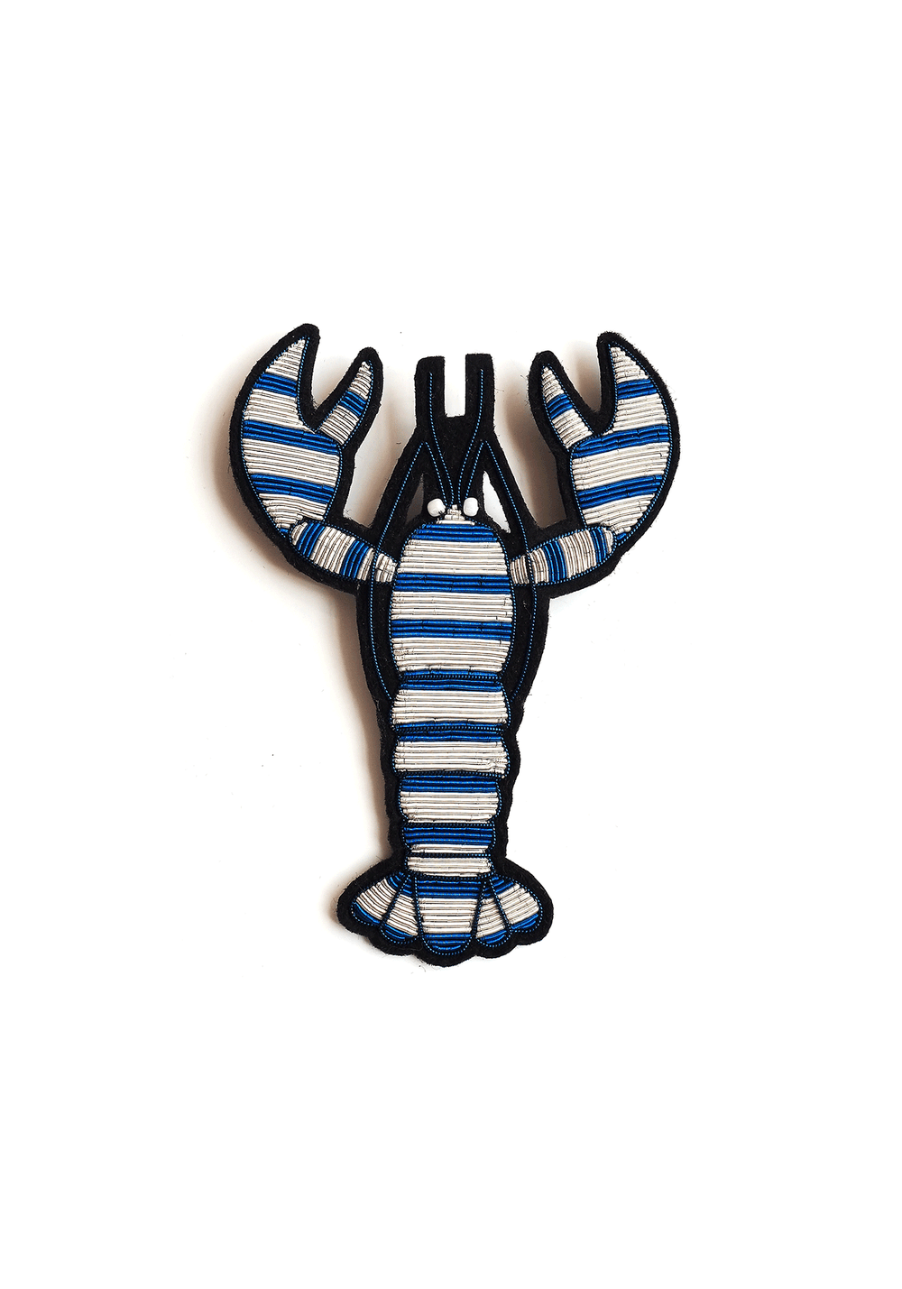 Lobster brooch x Macon & Lesquoy (BLEU/BLANC)