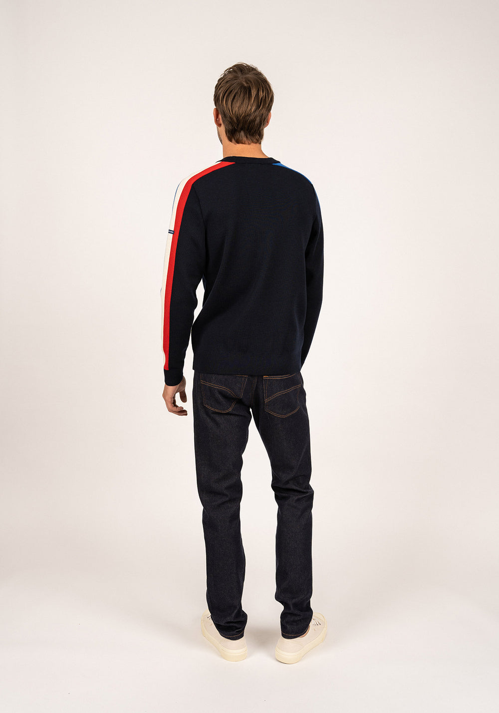 Rglan jumper x l'Elysée (NAVY/GITANE/ECUME/TULIPE)