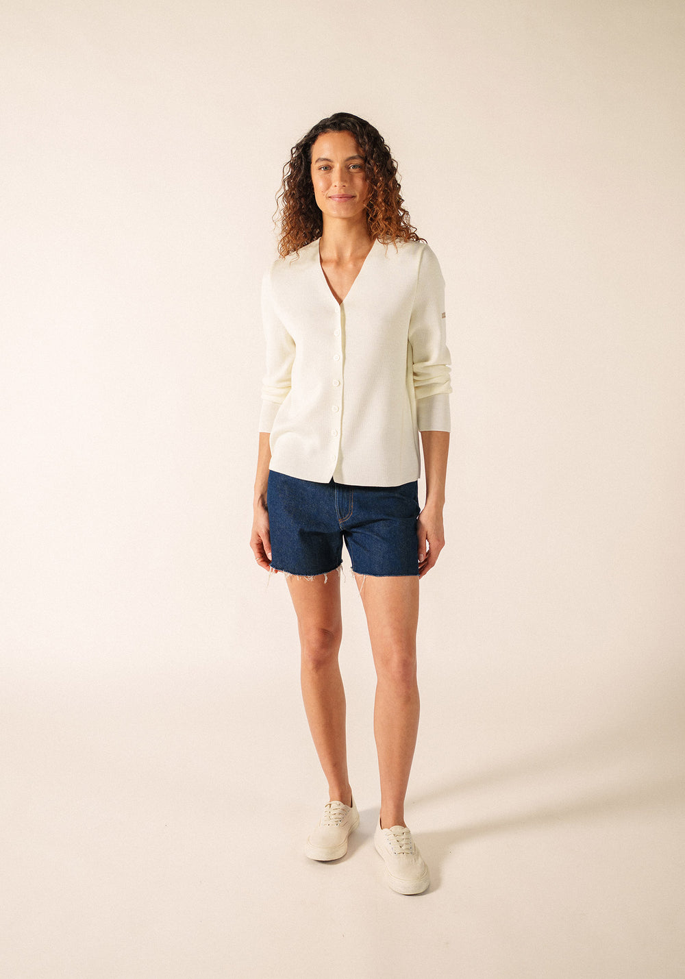 Brévands cardigan (BLANC)