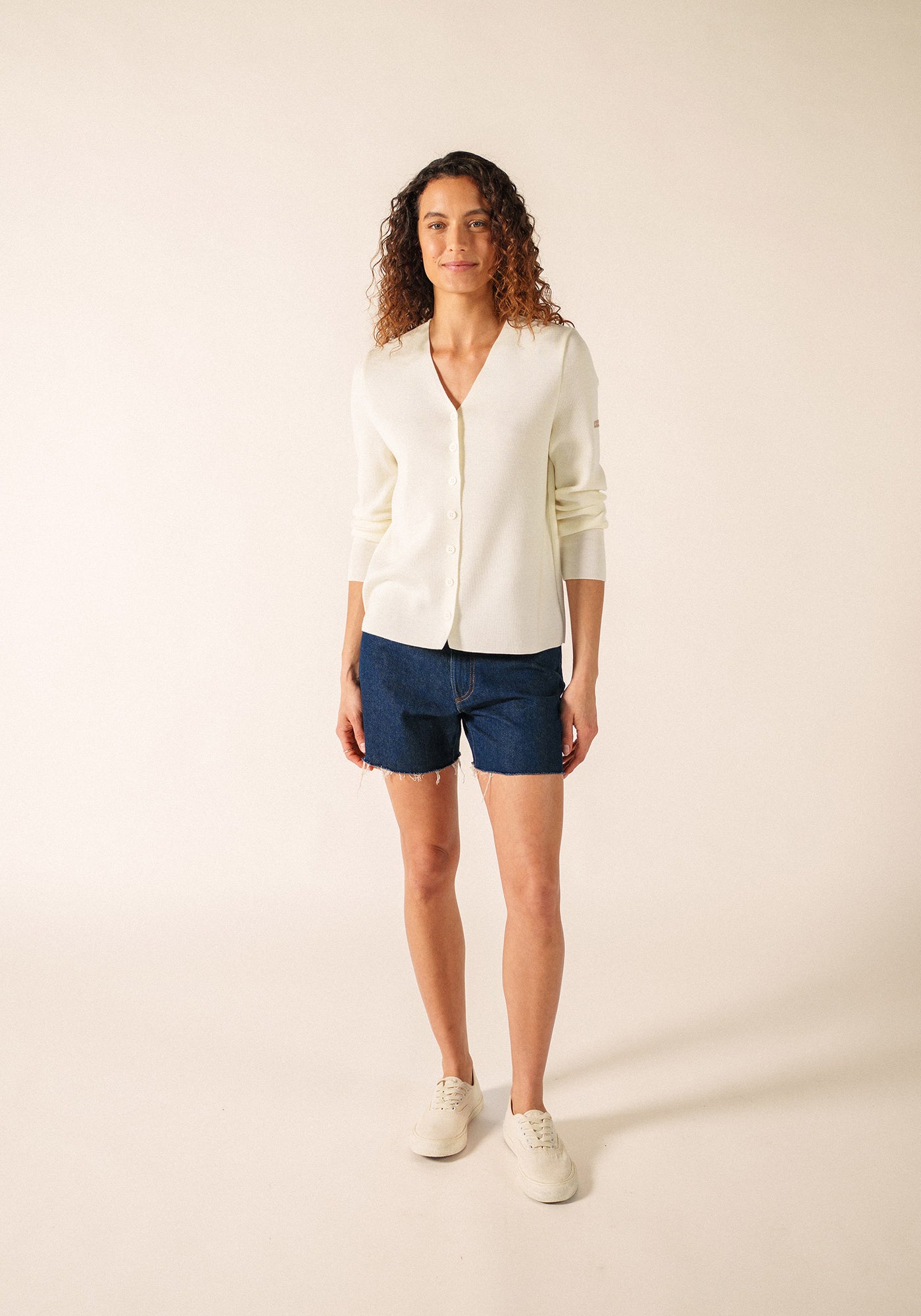 Brévands cardigan (BLANC)